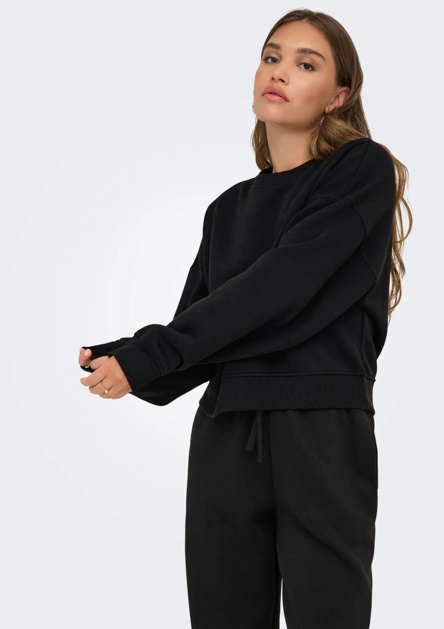 Felpa Donna Only Onlbest Nero