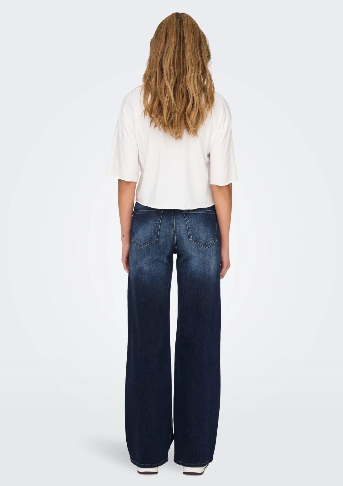 Jeans Donna Only Onlmadison Dark Blu Denim