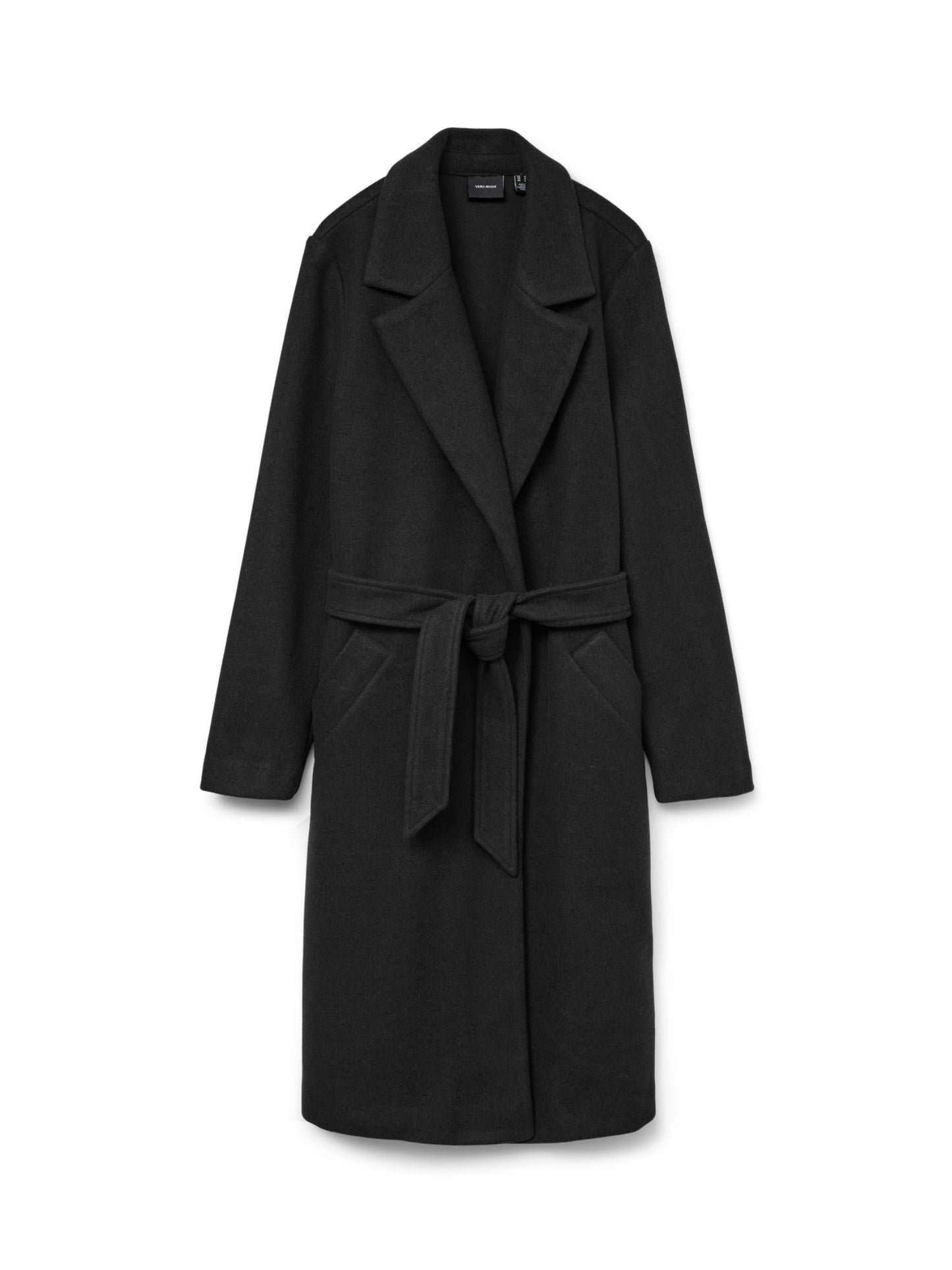Vero Moda Cappotto Donna Fortuneaya Nero