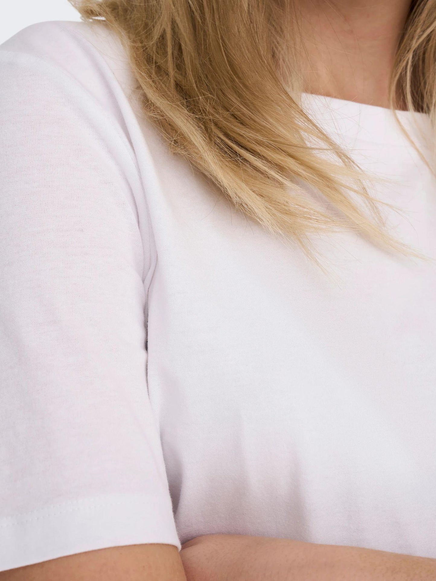 Only T-Shirt Donna Only Bianco