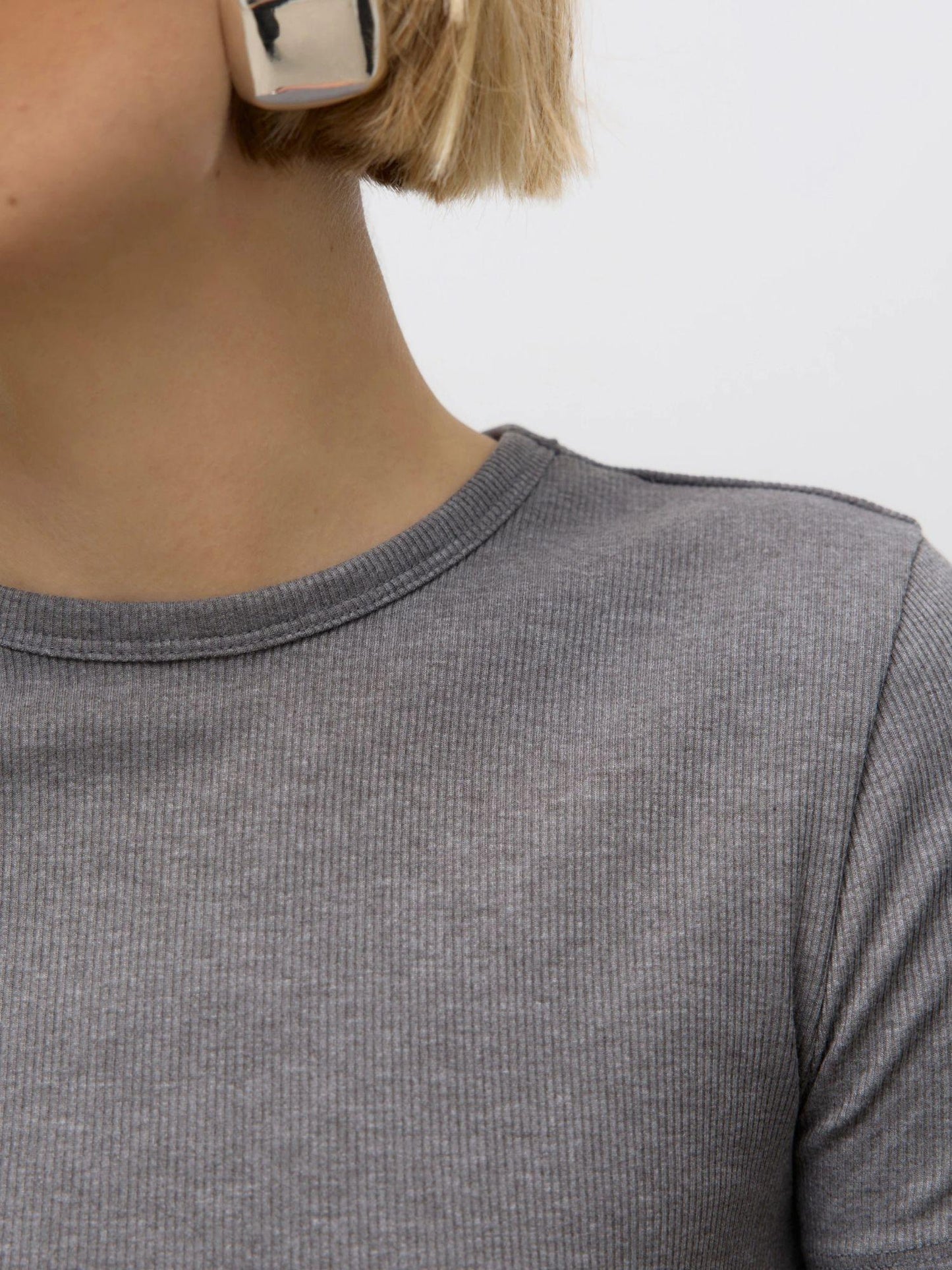 Aware Top Donna Irwina Medium Grey Melange