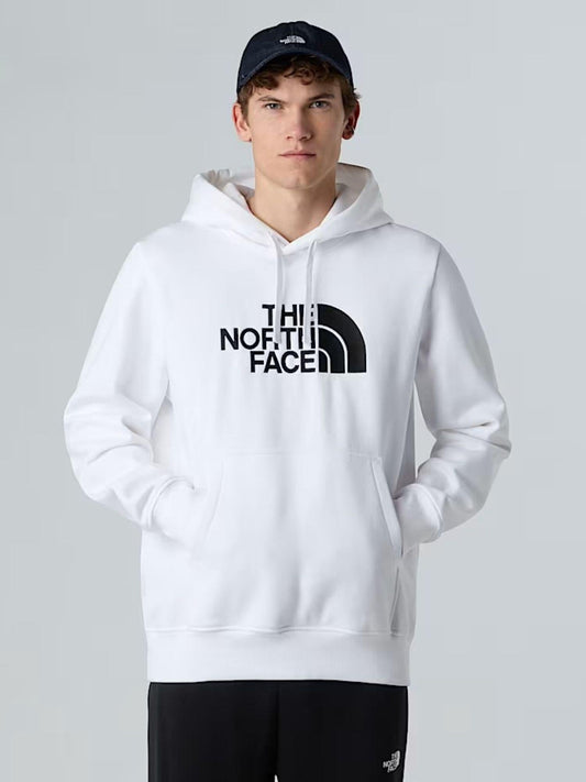 The North Face Felpa Uomo Drew Peak Con Cappuccio Bianco Nero