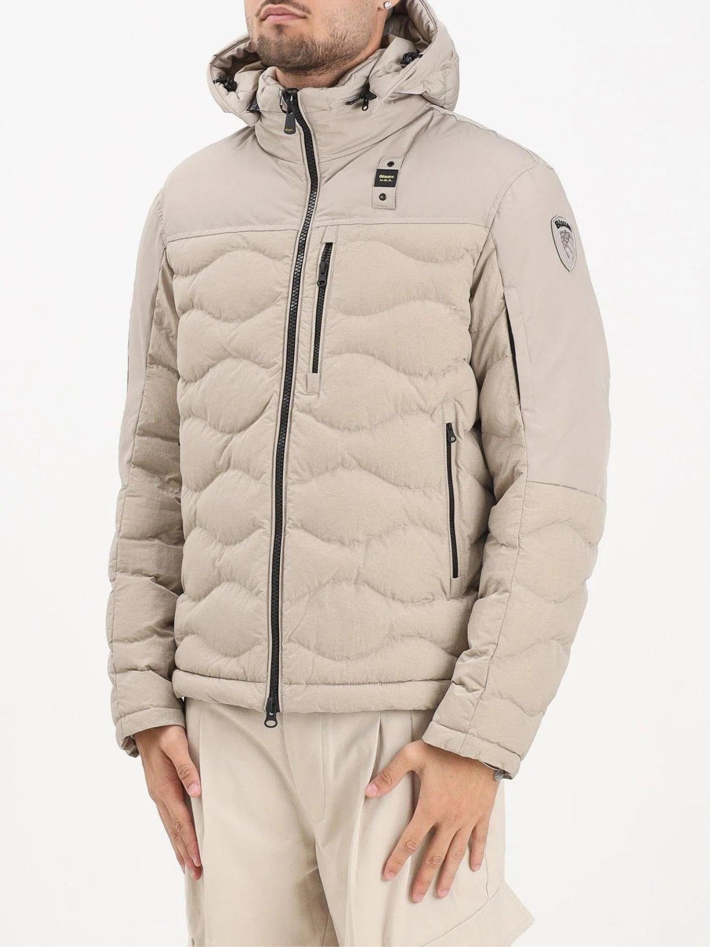 Blauer Giacca Invernale Uomo Ferwood Beige