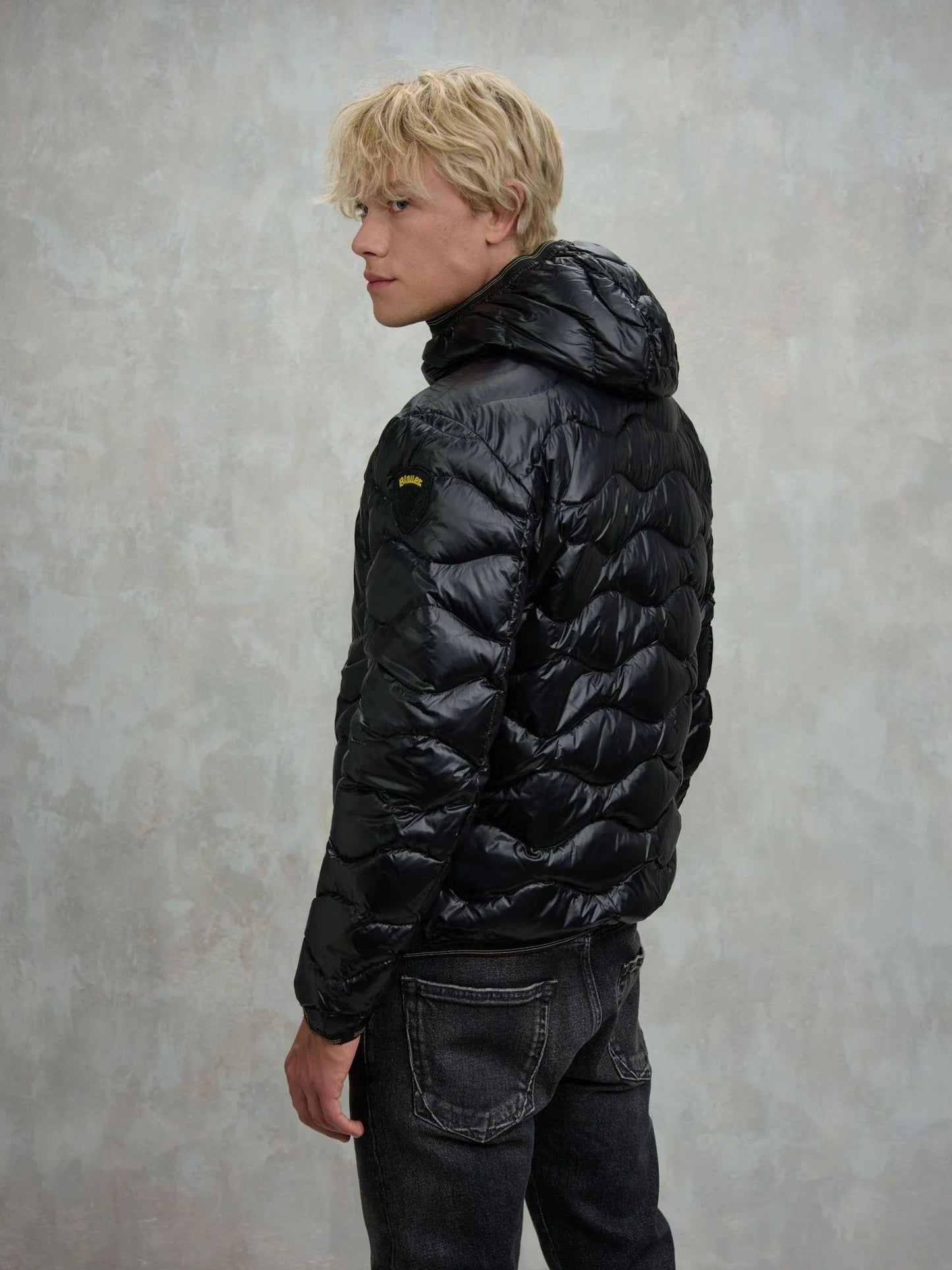 Blauer Piumino Uomo Wave Nero