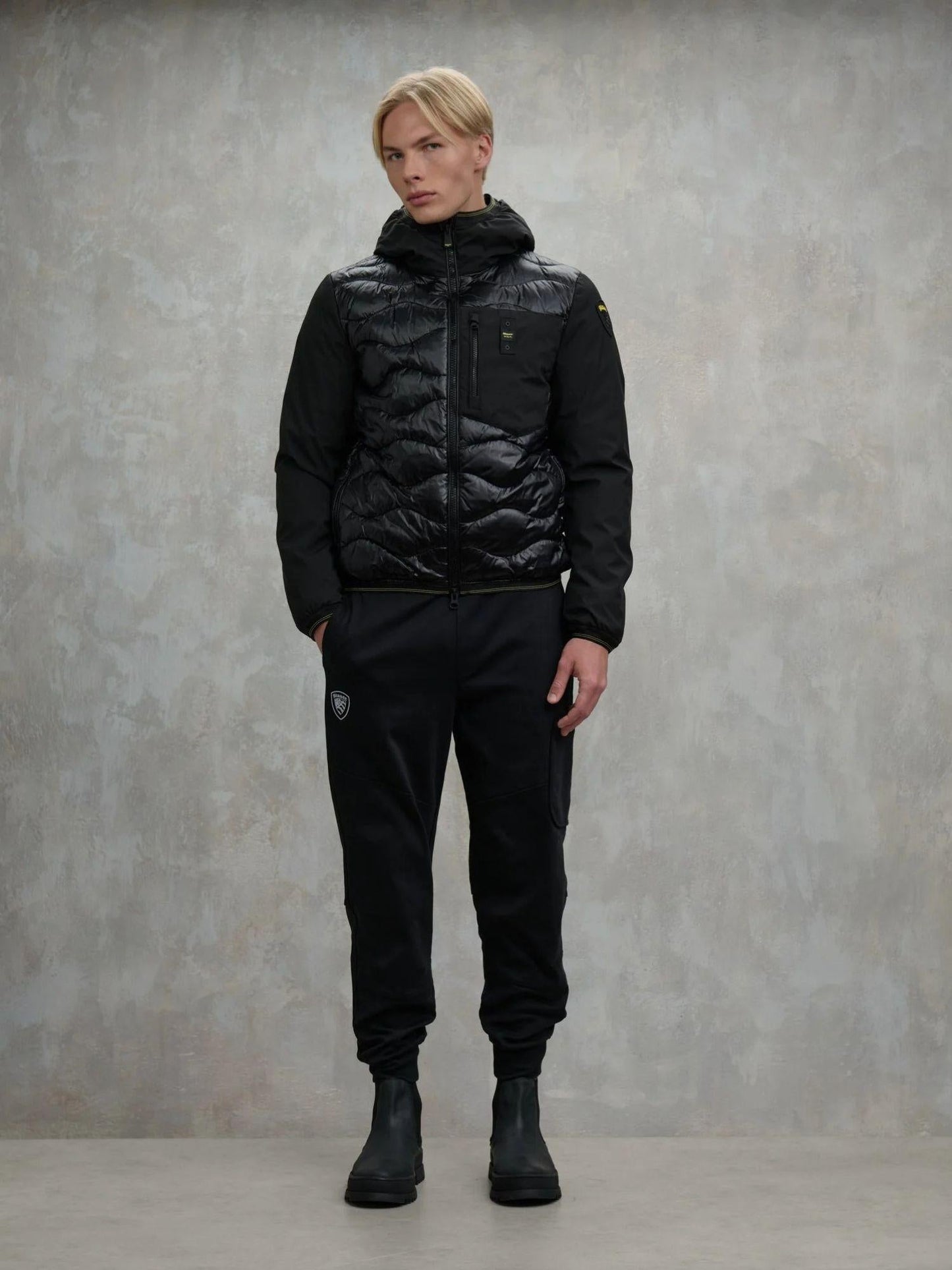 Blauer Piumino Uomo Albert Nero