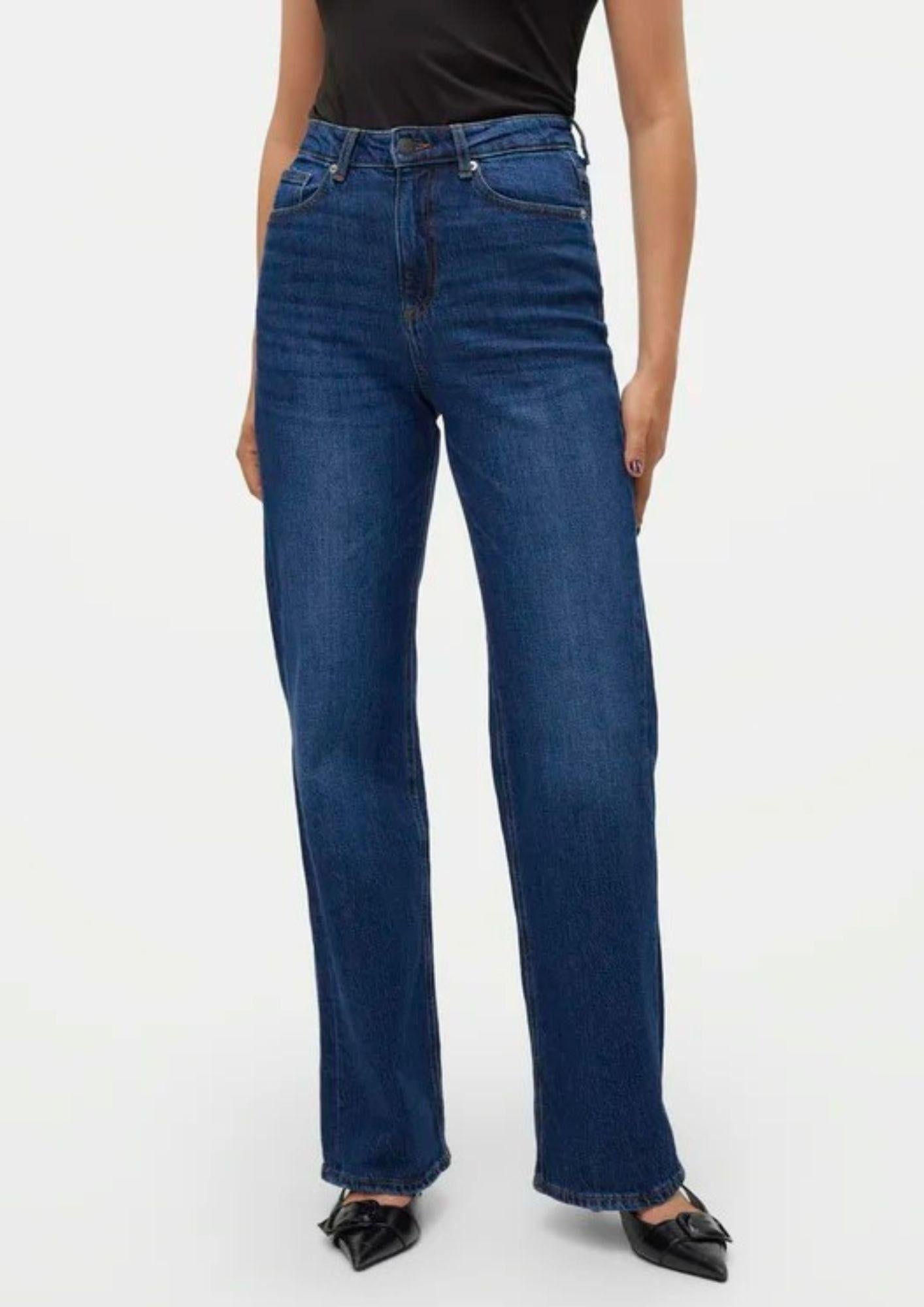 Vero Moda Jeans Donna Tessa Blu Scuro