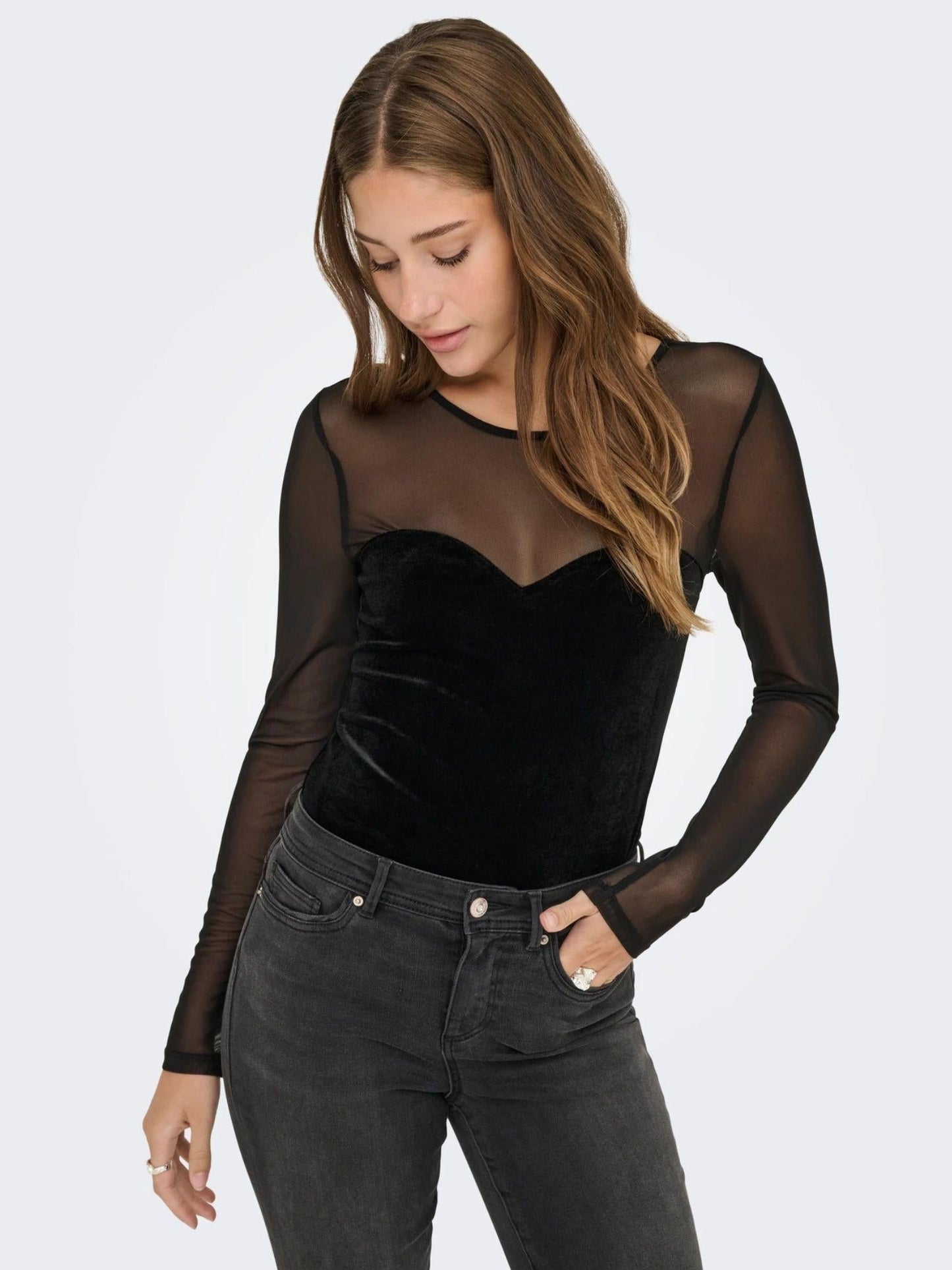 Only Top Donna Smooth Nero