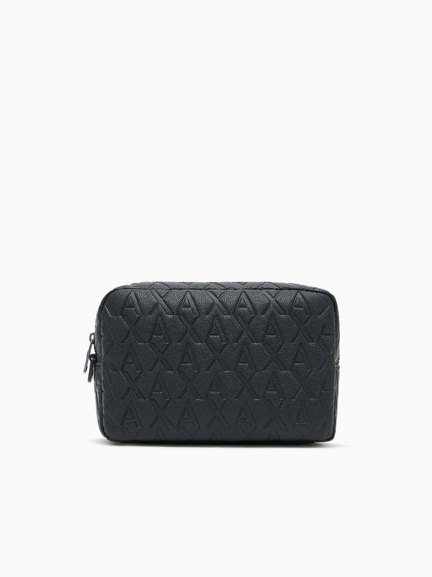 Armani Exchange Pochette con logo in rilievo Uomo Nero