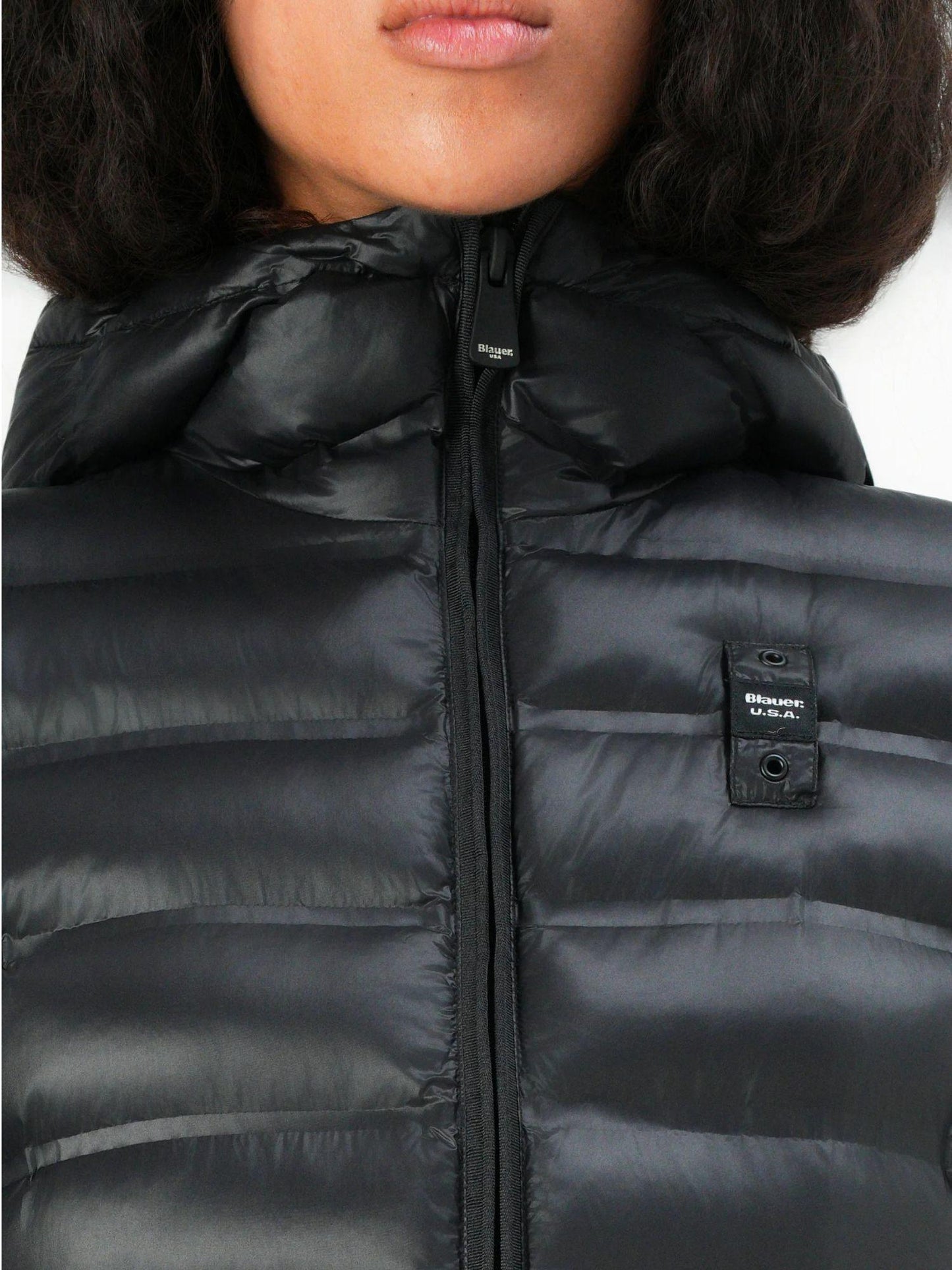 Blauer Giacca Invernale Donna Ellis Nero Interno Tabacco