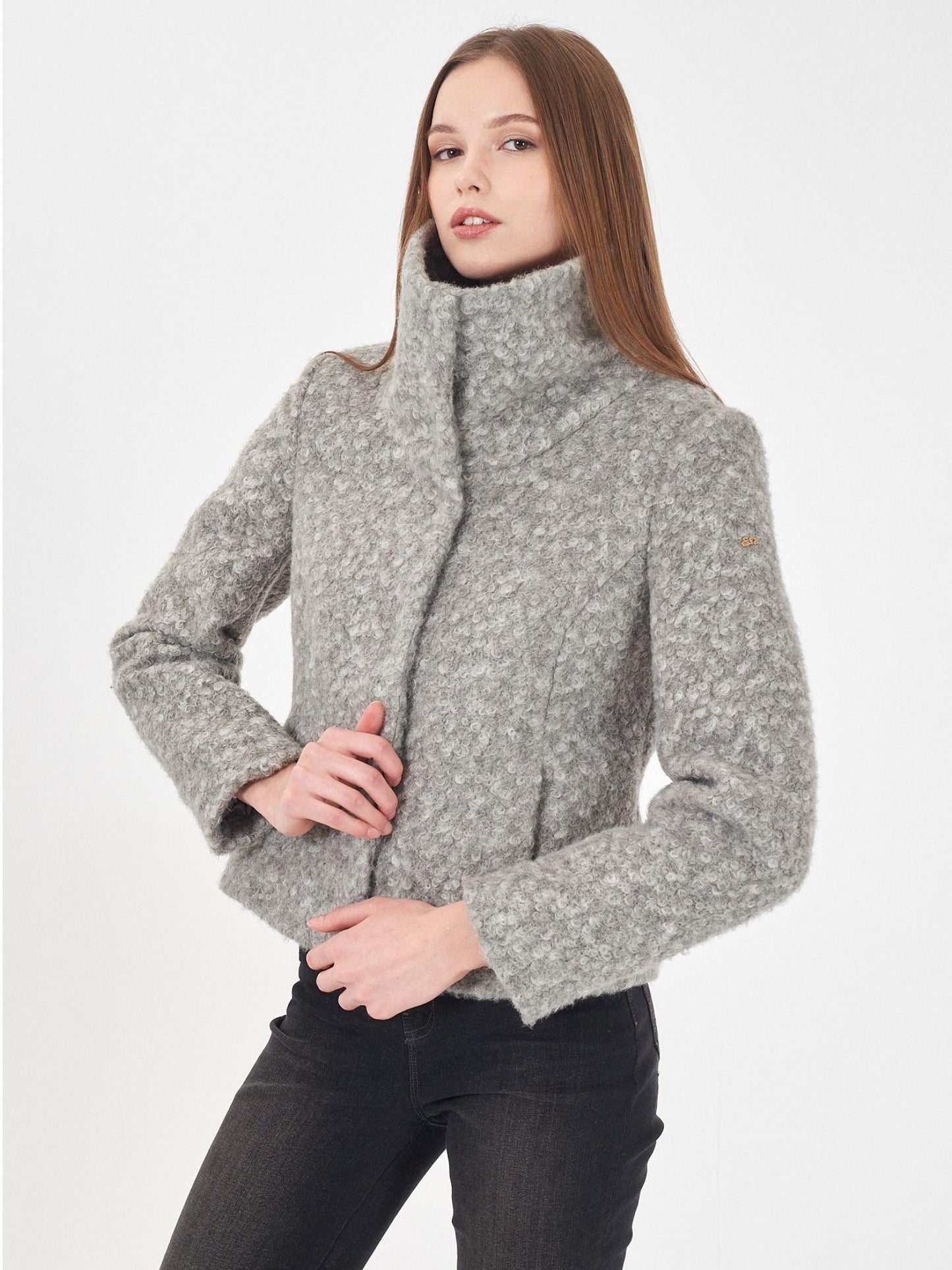 Yes Zee Giacca Donna Grigia