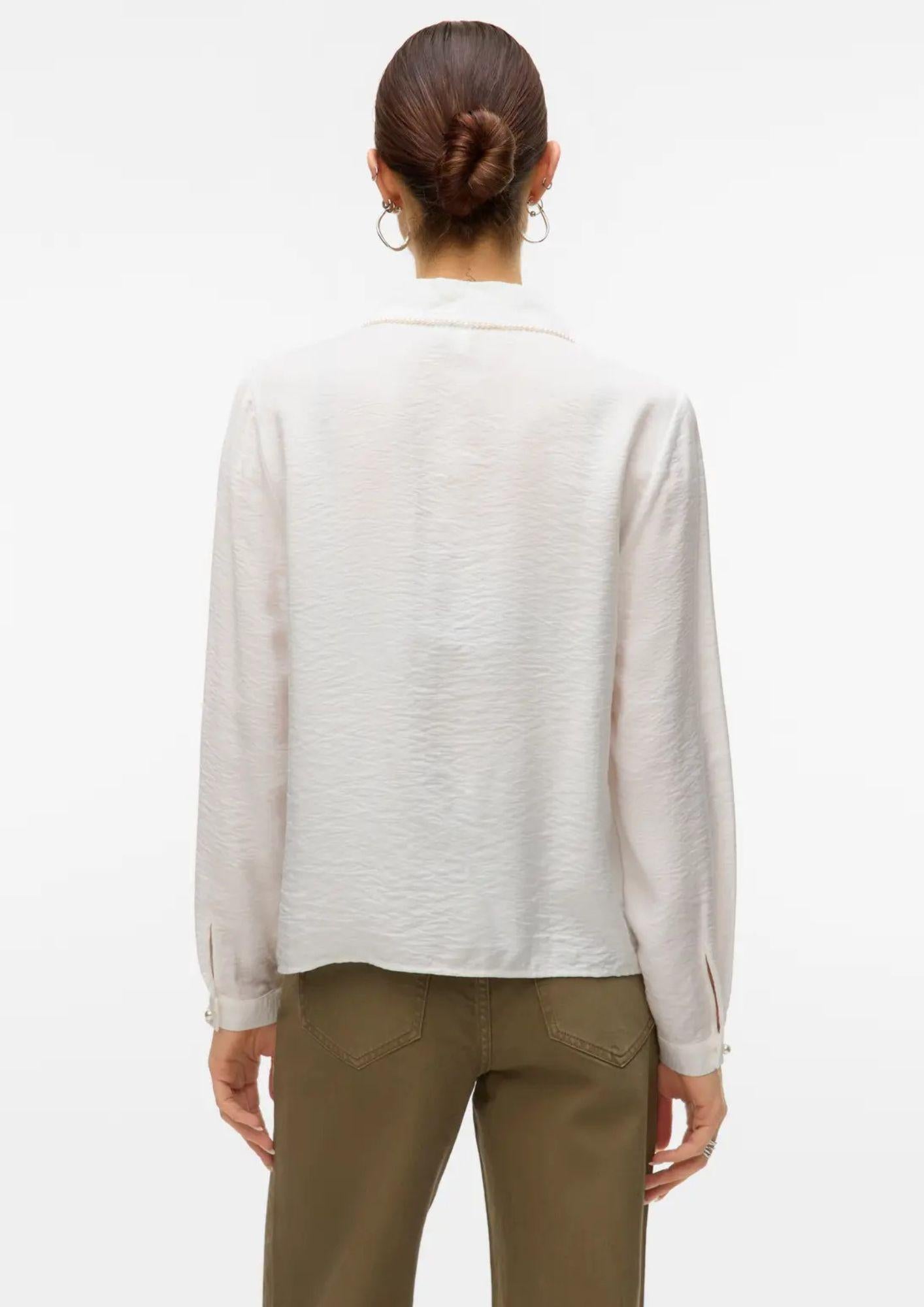 Vero Moda Camicia Donna Falina Bianca