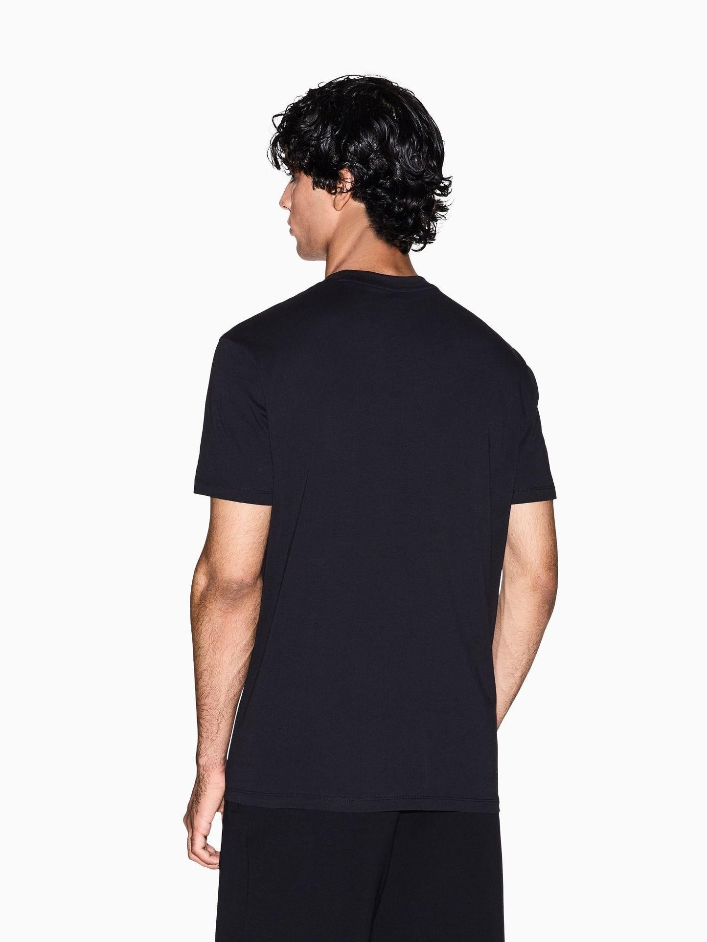 Armani Exchange T-Shirt Uomo Regular Fit Nero