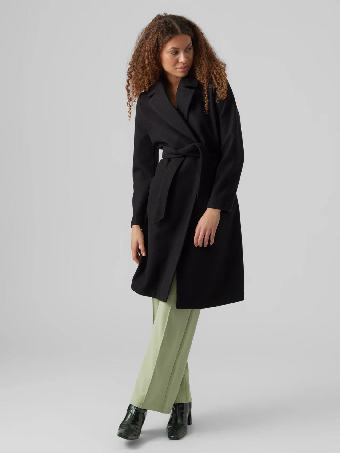 Vero Moda Cappotto Donna Fortuneaya Nero