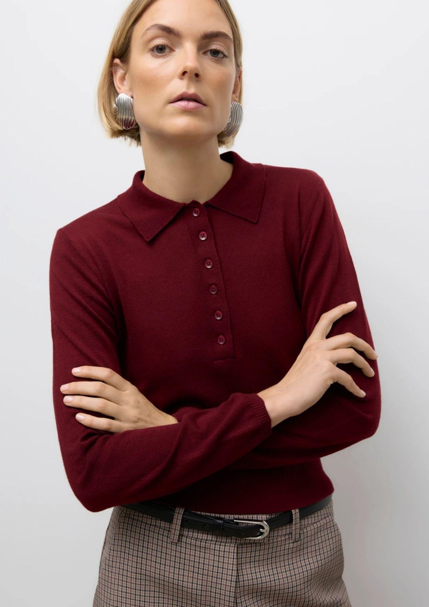 Aware Maglione Donna Sikita Bordeaux