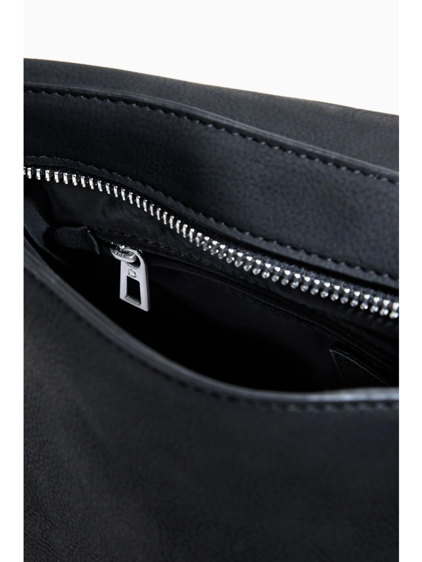 Desigual Borsa a tracolla effetto pelle con borchie piccola Donna Nero