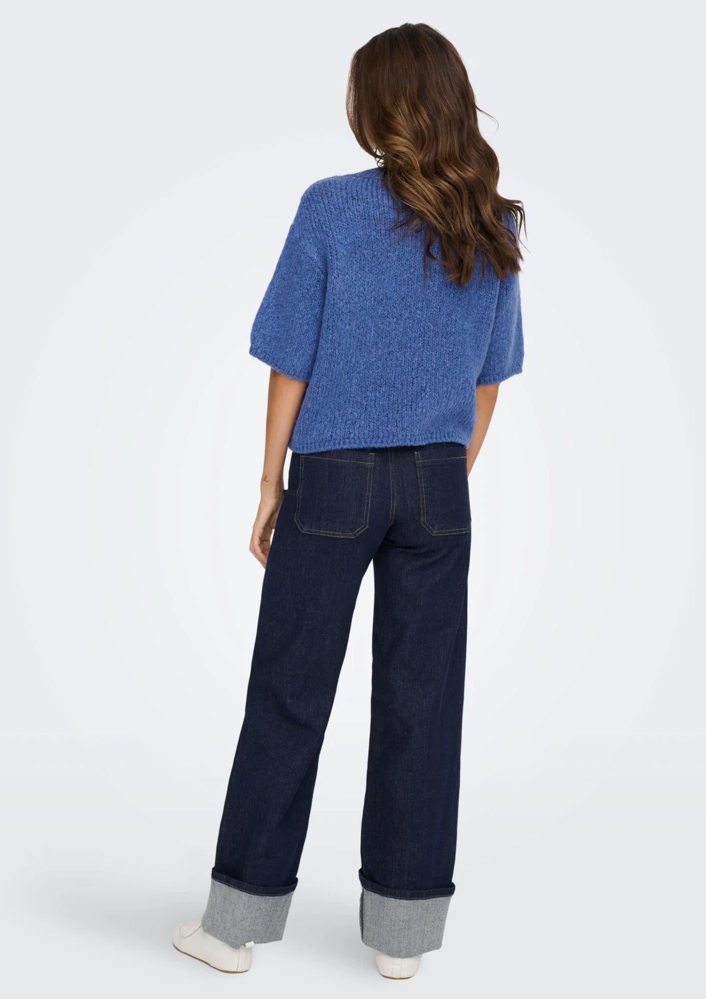 Jaqueline De Yong Jeans Donna Vanessa Denim Blu Scuro