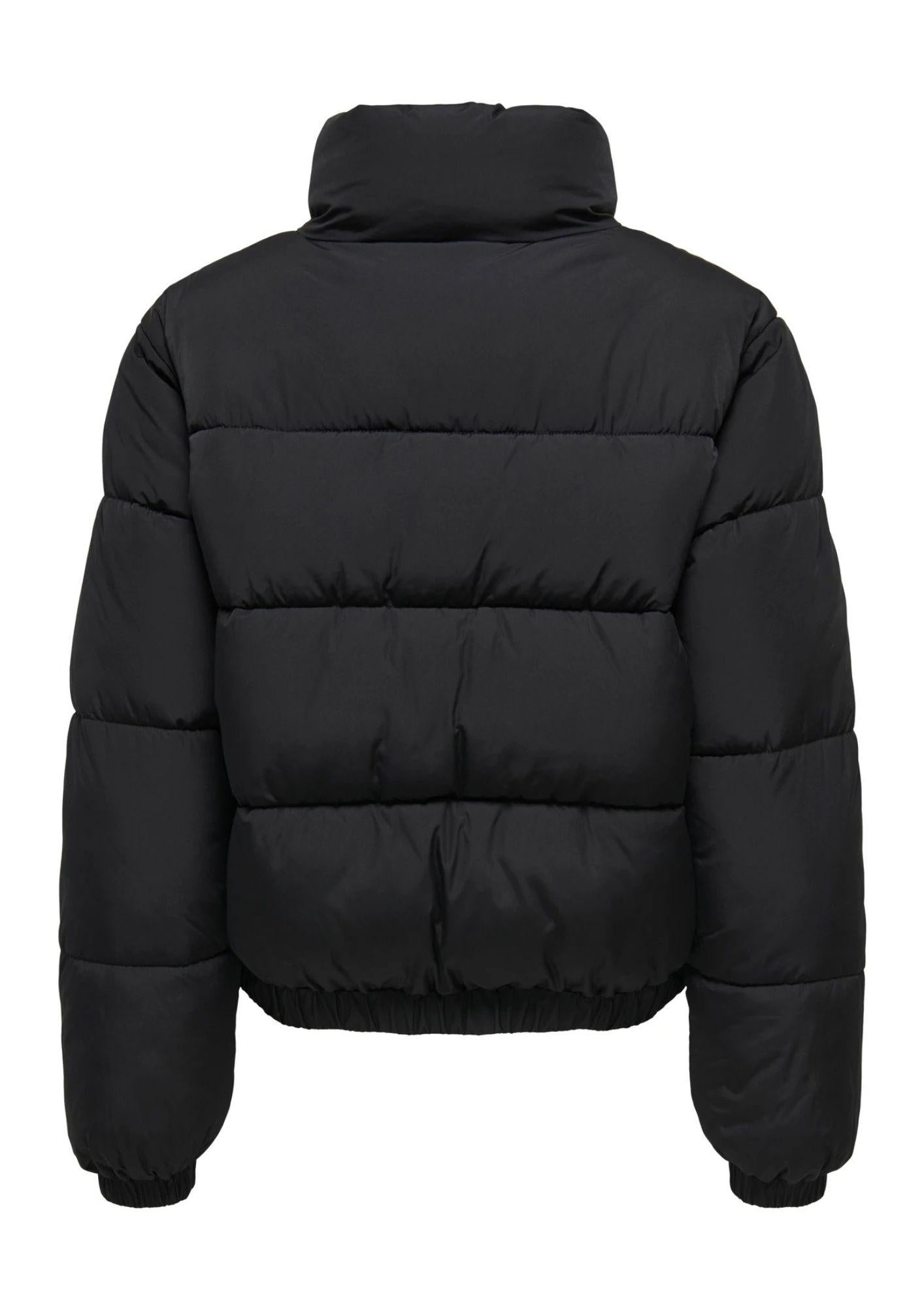 Jacqueline De Yong Giacca Invernale Donna Moon Nera