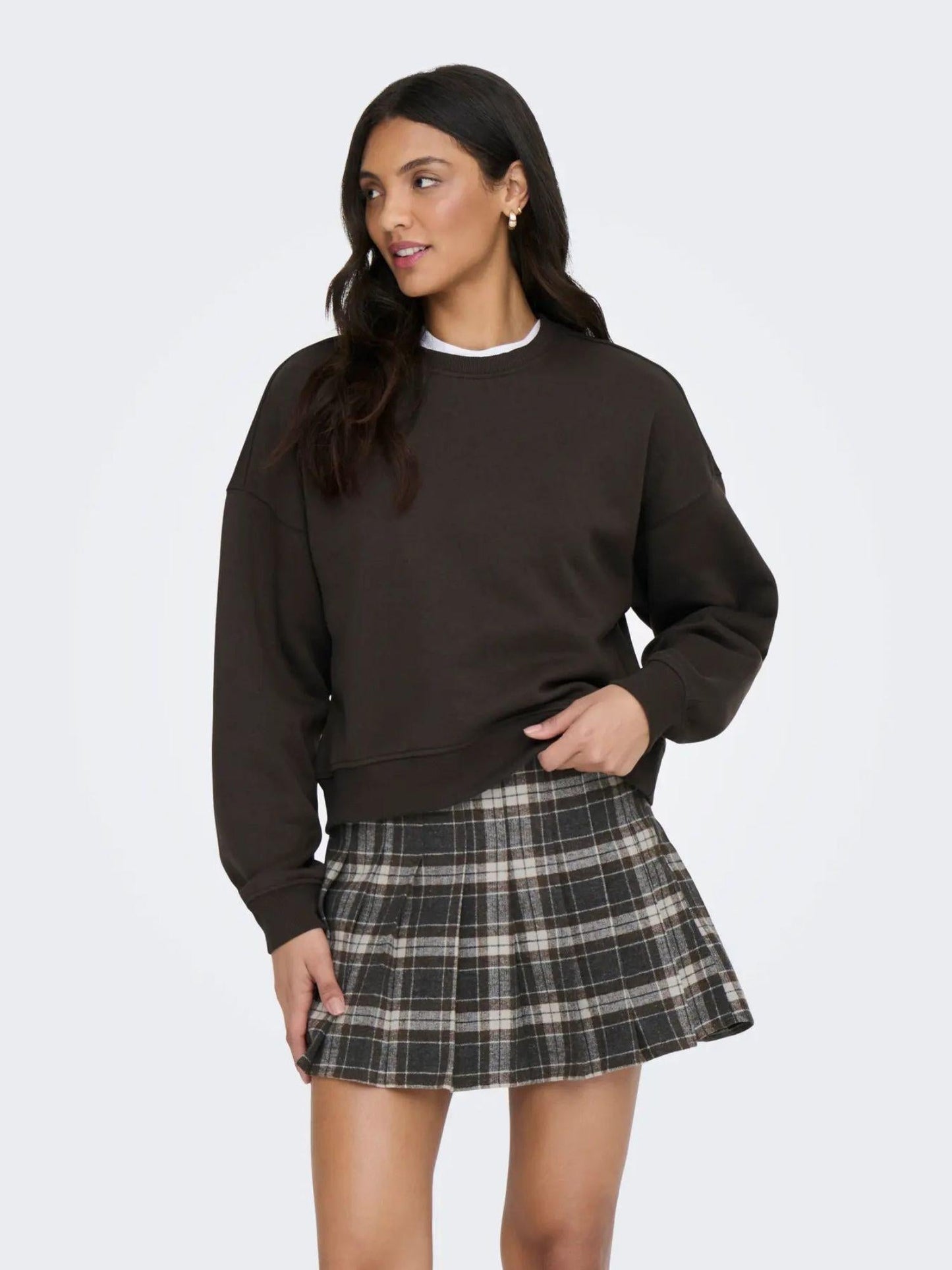 Only Felpa Donna Best Marrone Chocolate Torte