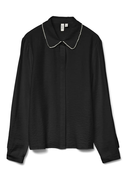 Vero Moda Camicia Donna Falina Nera