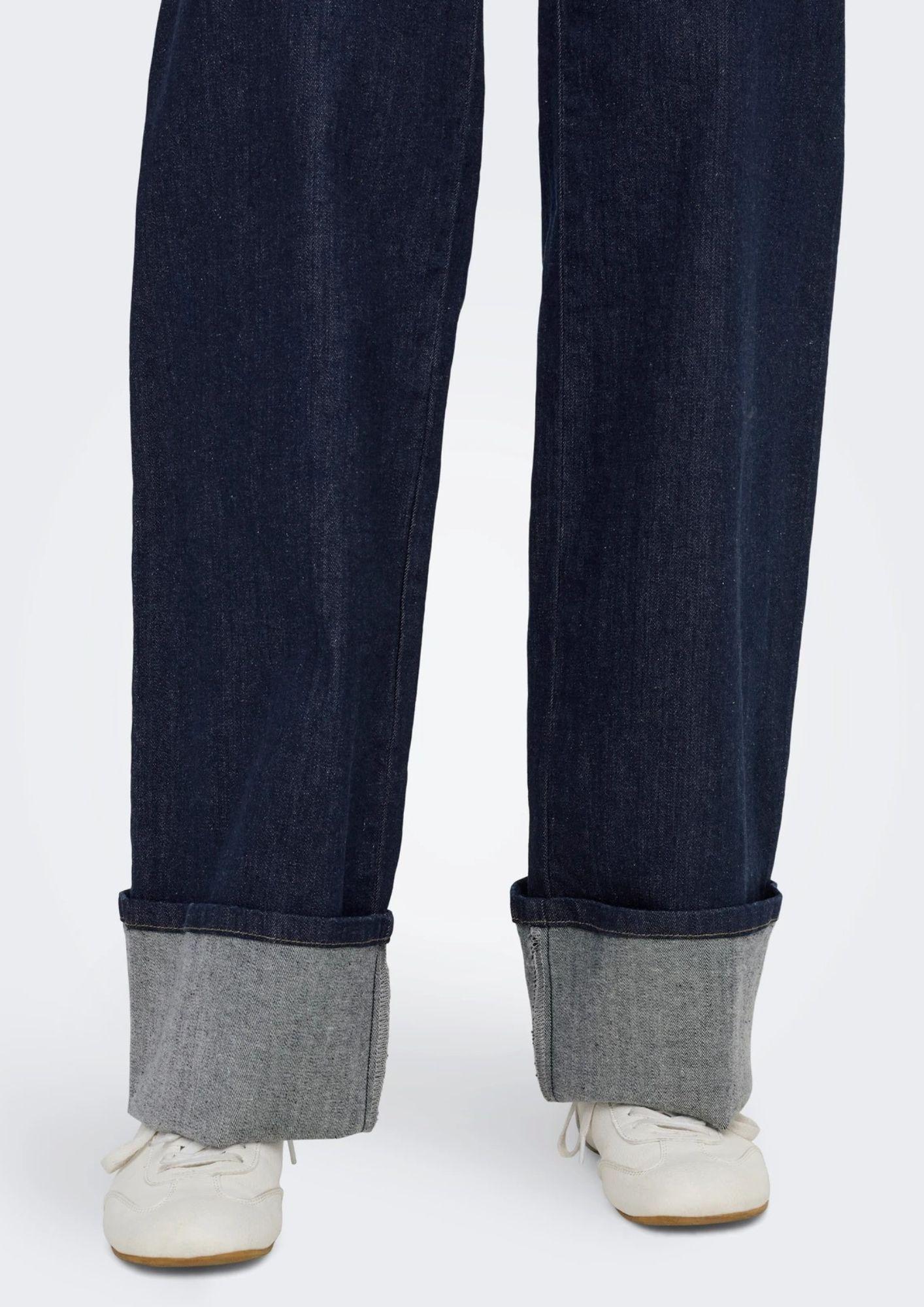 Jaqueline De Yong Jeans Donna Vanessa Denim Blu Scuro