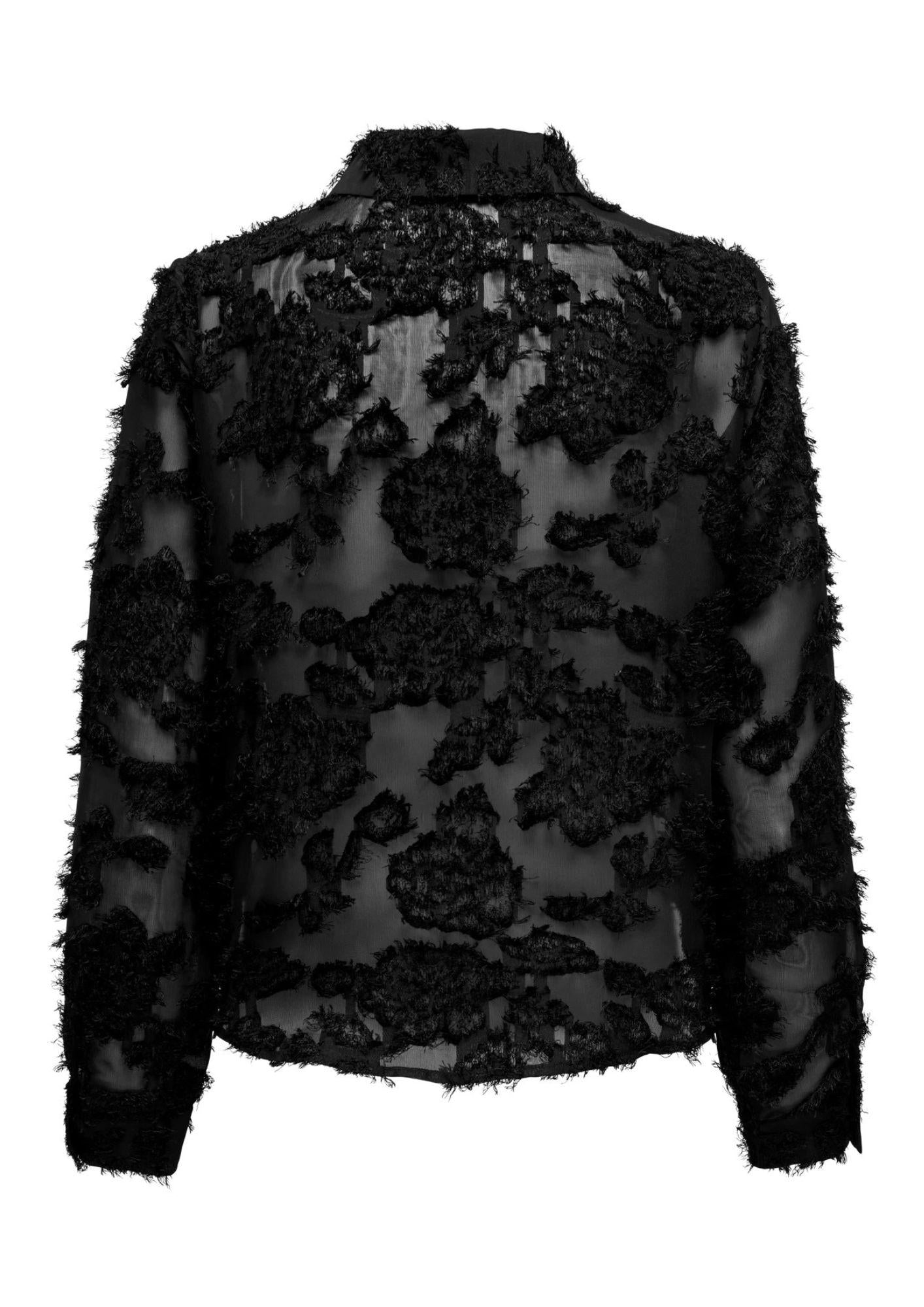 Jacqueline De Yong Camicia Donna Maya Nera