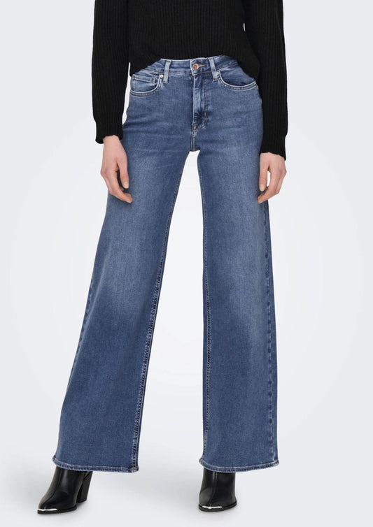 Only Jeans Donna Onlmadison Medium,Blue Denim