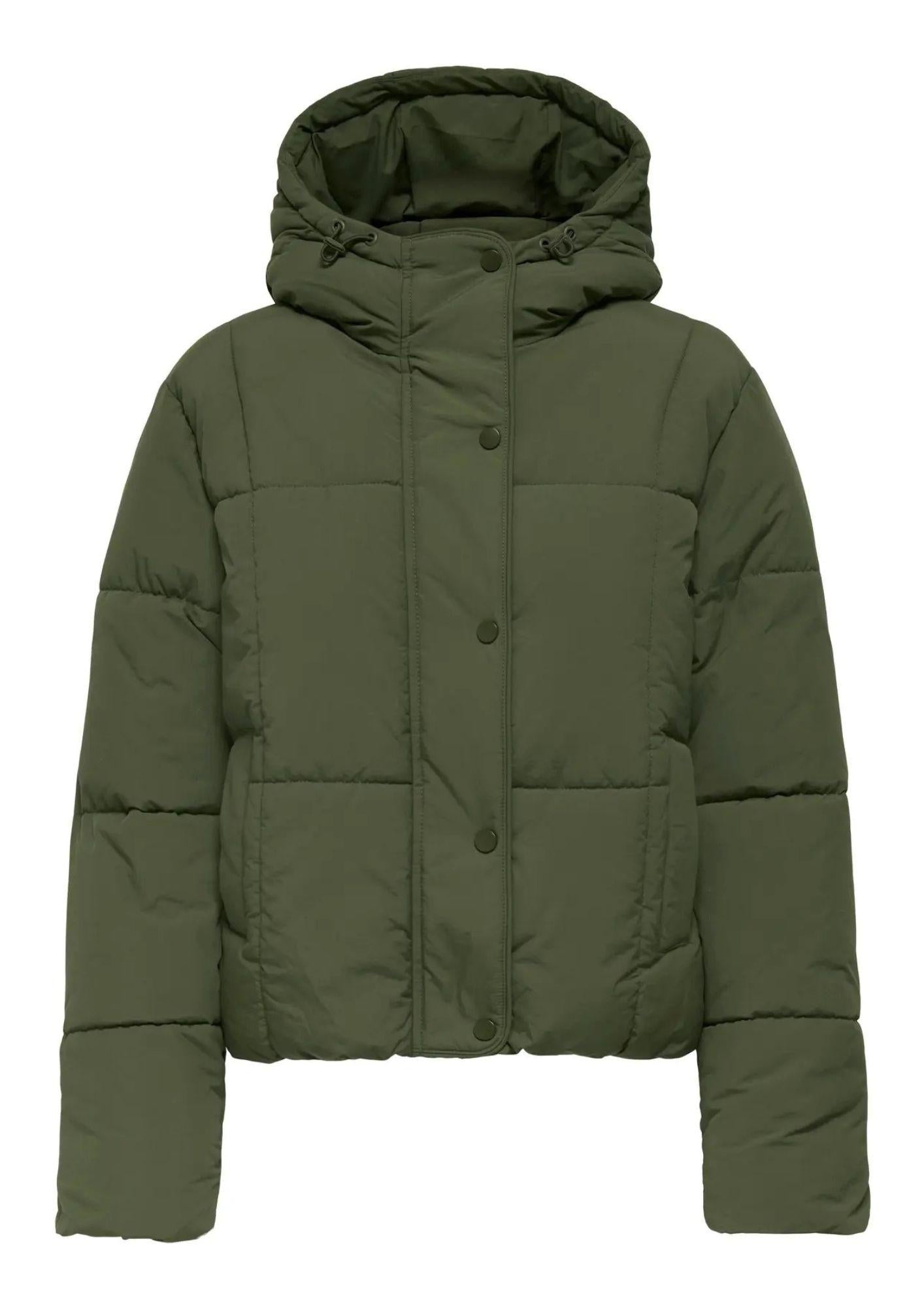 Jacqueline De Yong Giacca Invernale Donna Wonder Verde