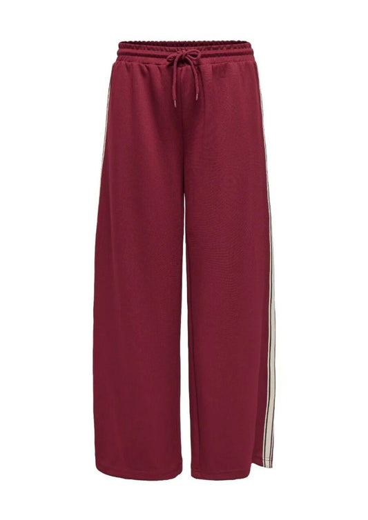 Only Pantalone Donna Asta Bordeaux