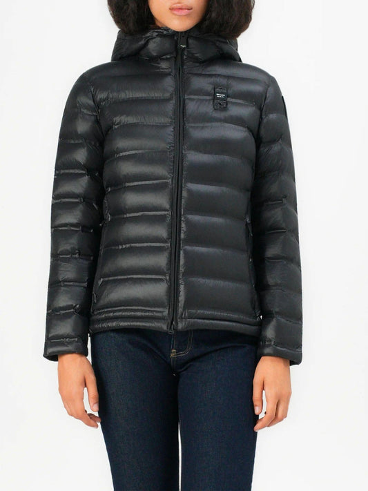 Blauer Giacca Invernale Donna Ellis Nero Interno Tabacco