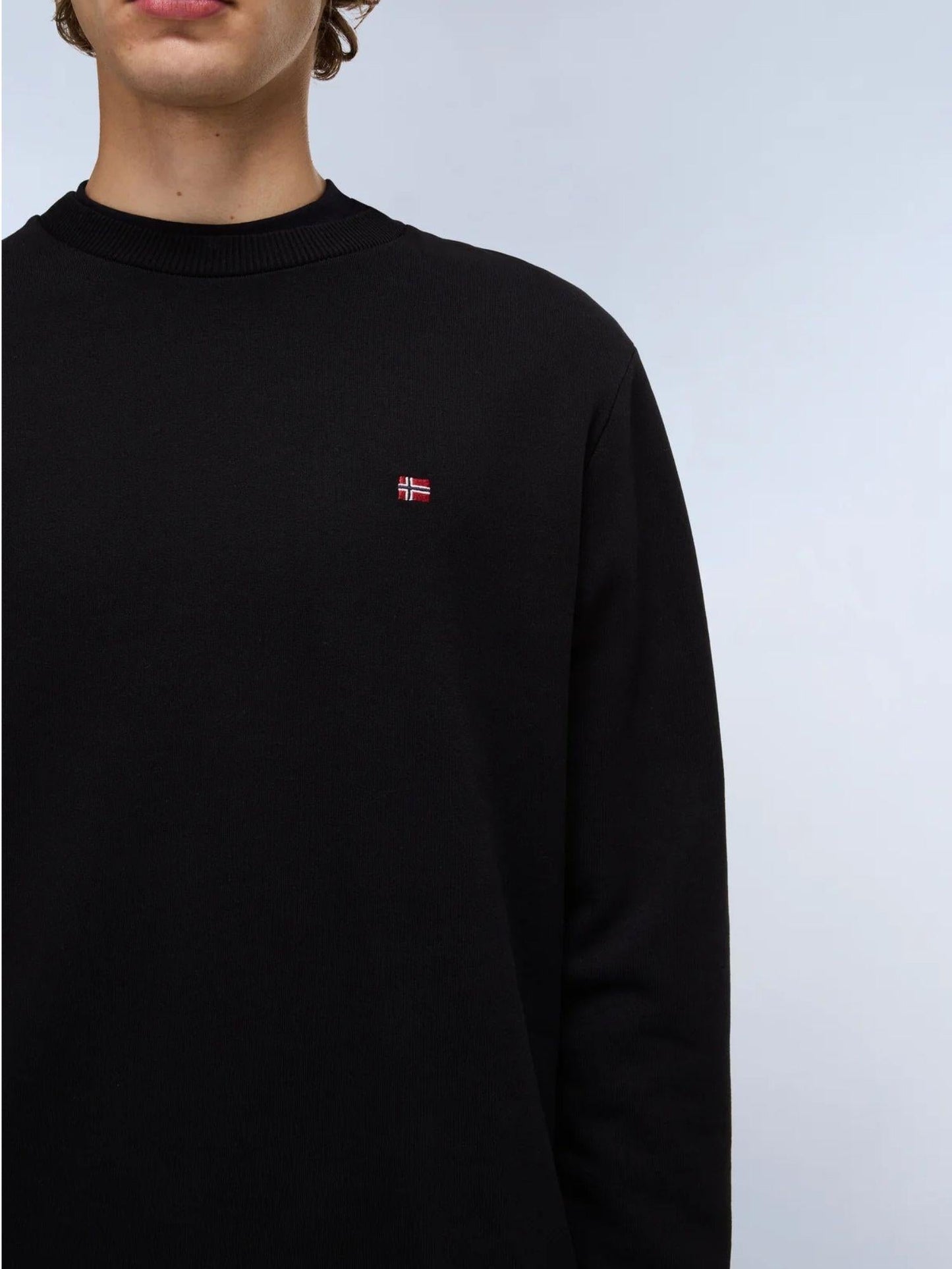 Napapijri Felpa Uomo Balis Nero