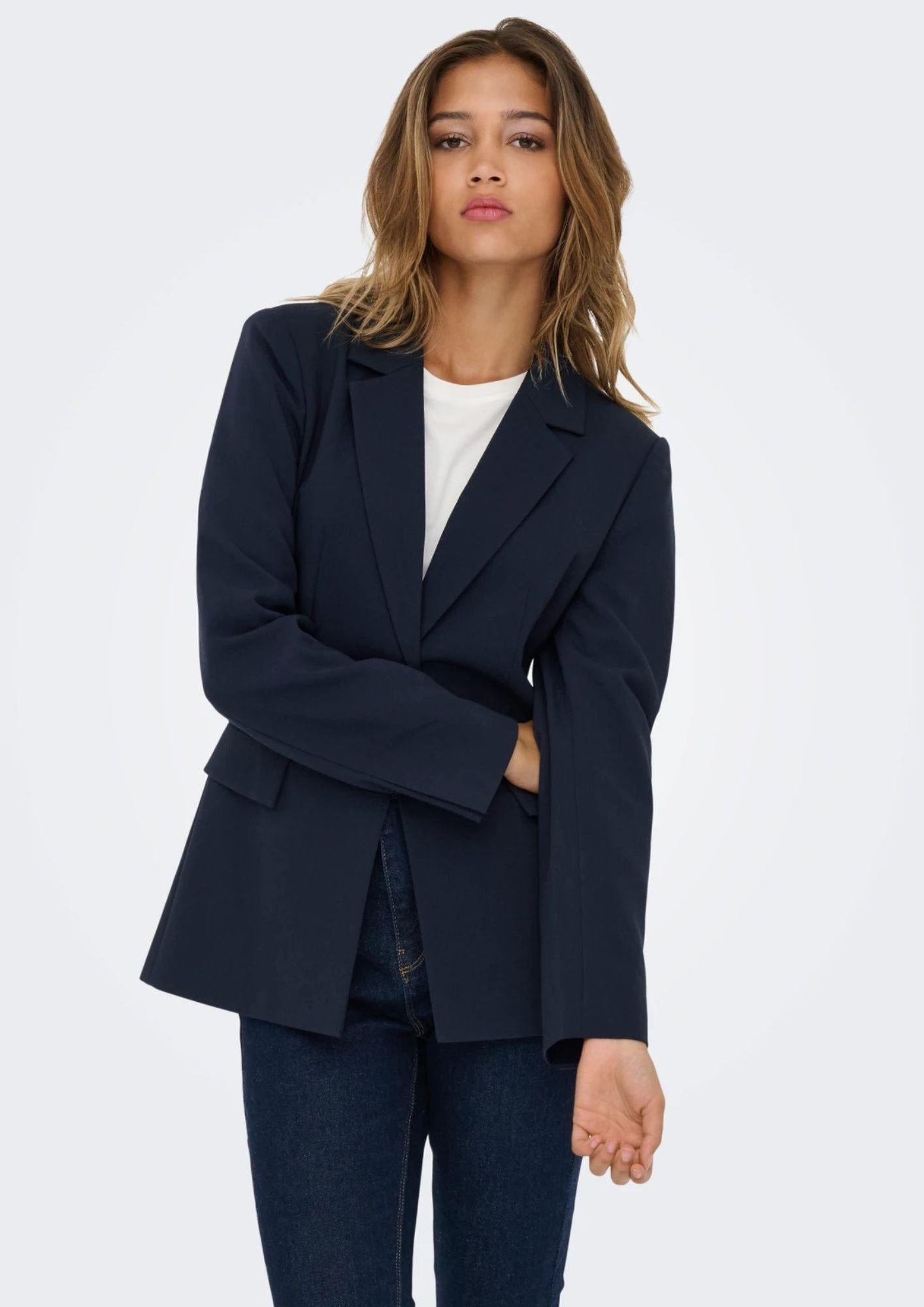 Only Giacca Donna Raven Blu