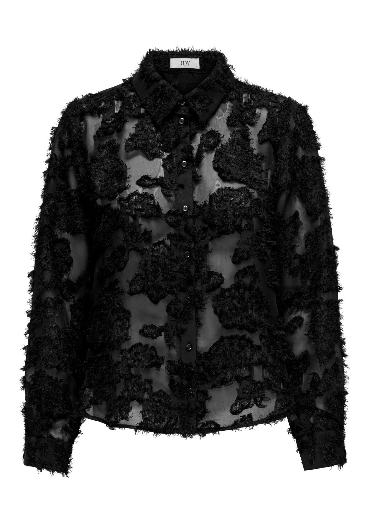 Jacqueline De Yong Camicia Donna Maya Nera