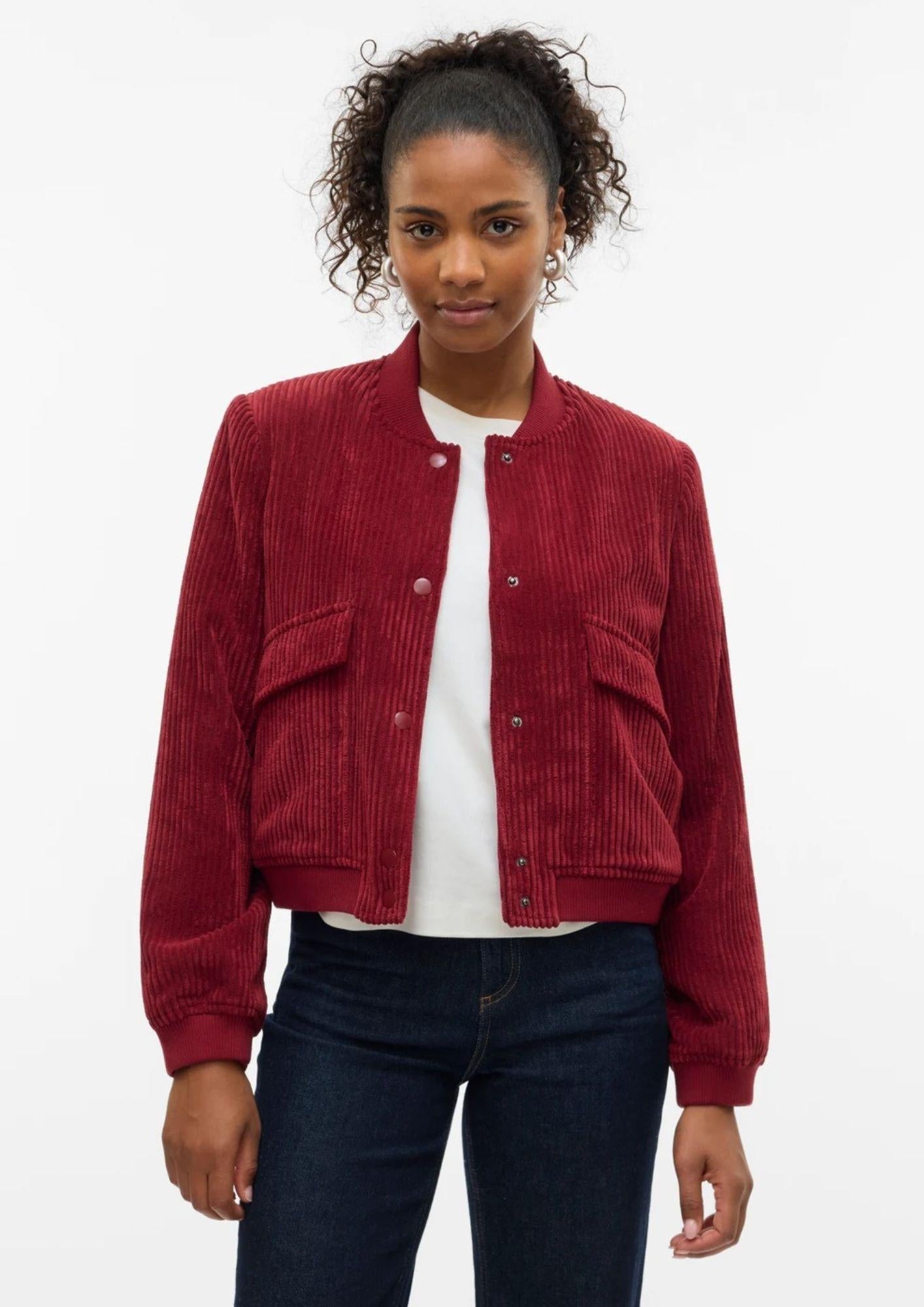 Vero Moda Giacca Donna Rainie Rossa