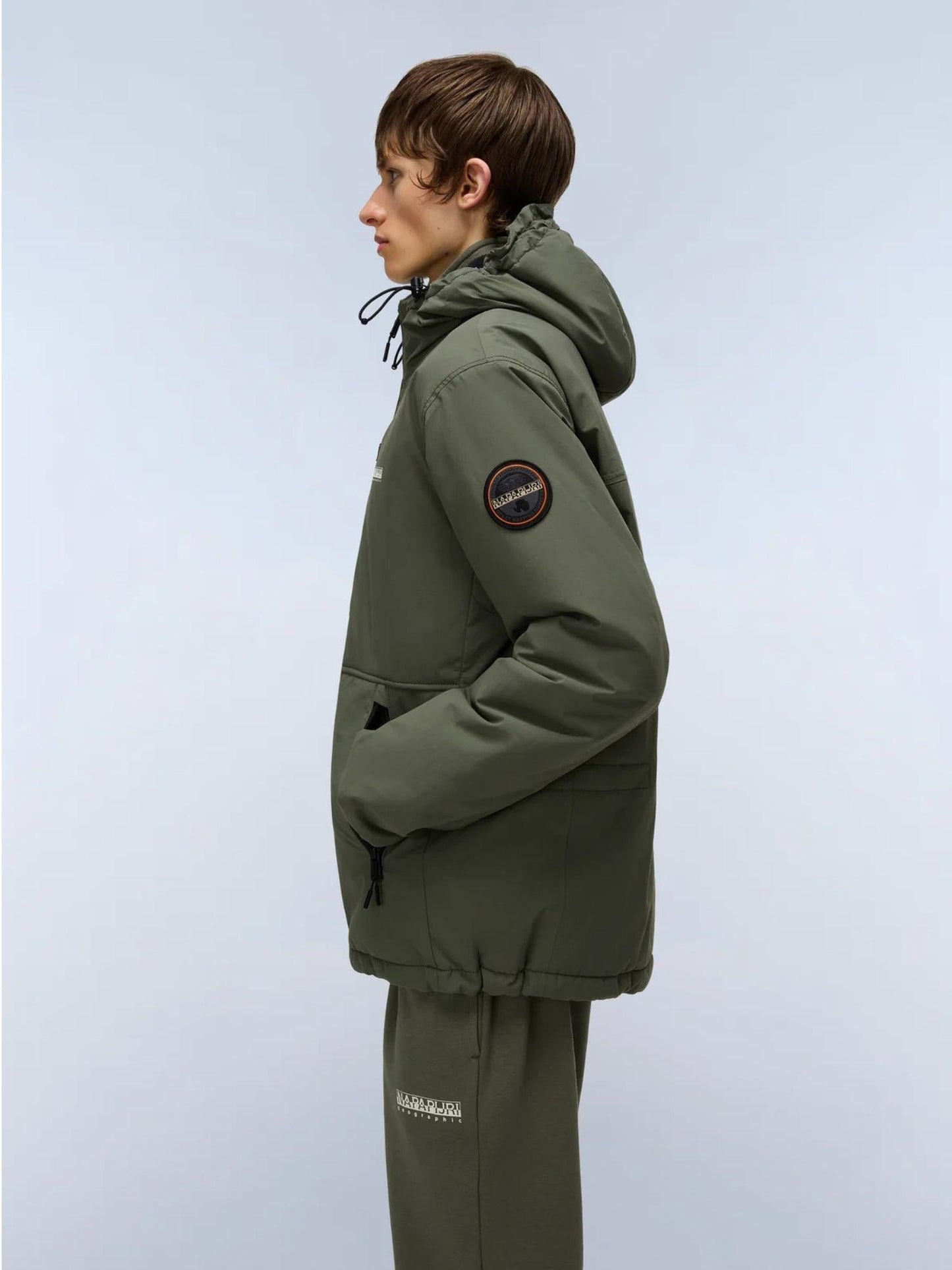 Napapijri Giacca Invernale Uomo Tundra Verde Tè