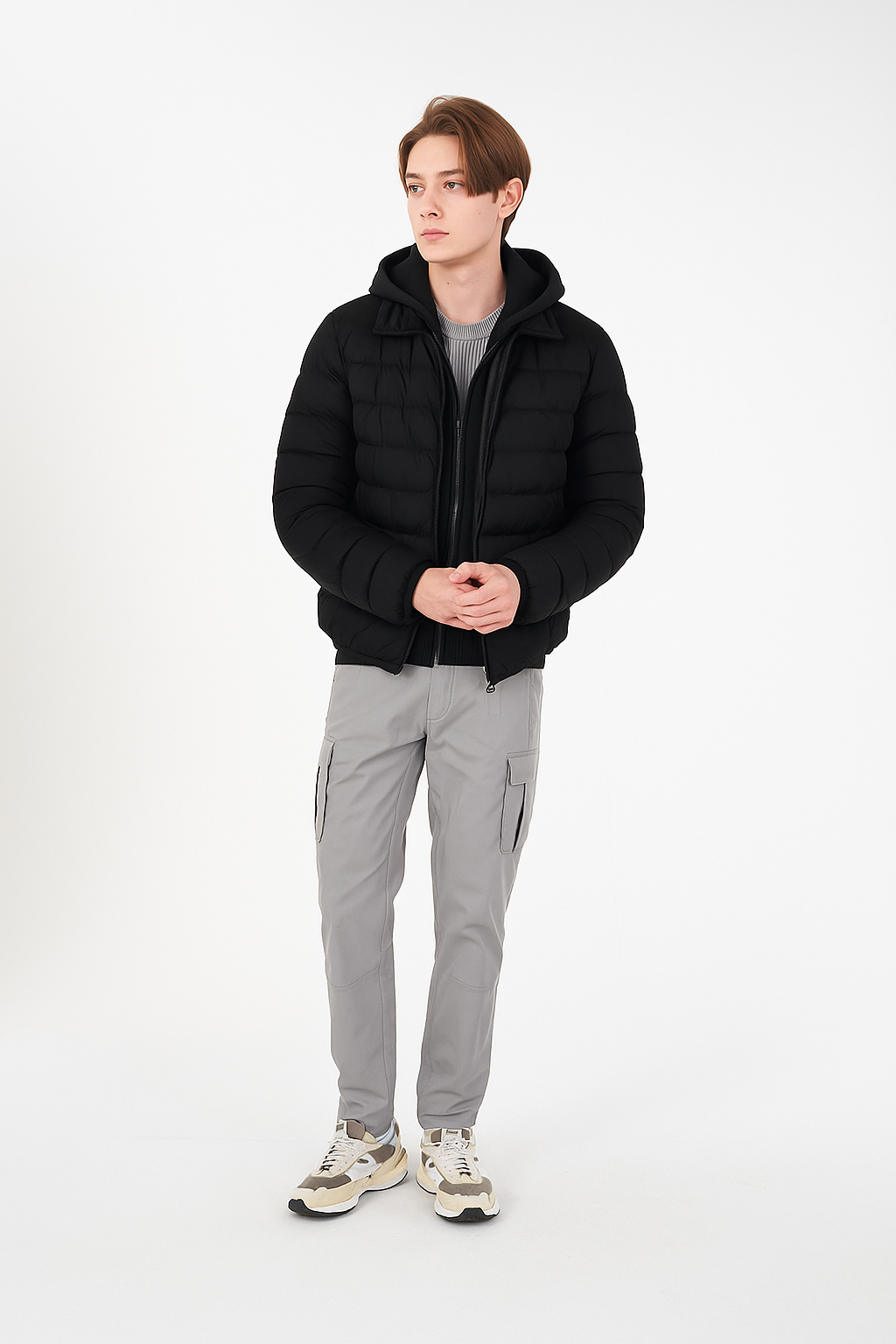 Yes Zee Giubbino Uomo Nero