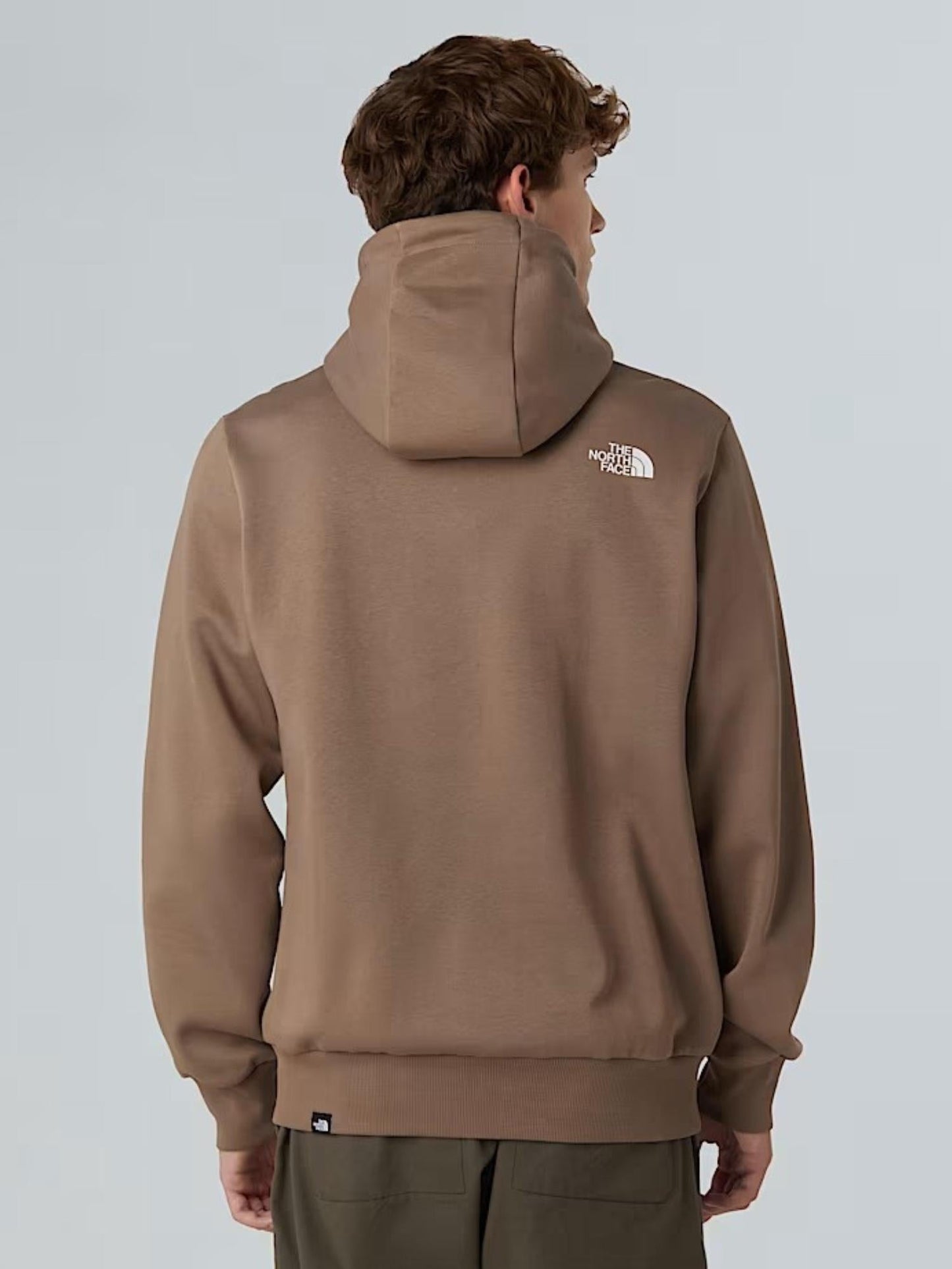 The North Face Felpa Uomo Simple Dome Con Cappuccio Marrone Mocha