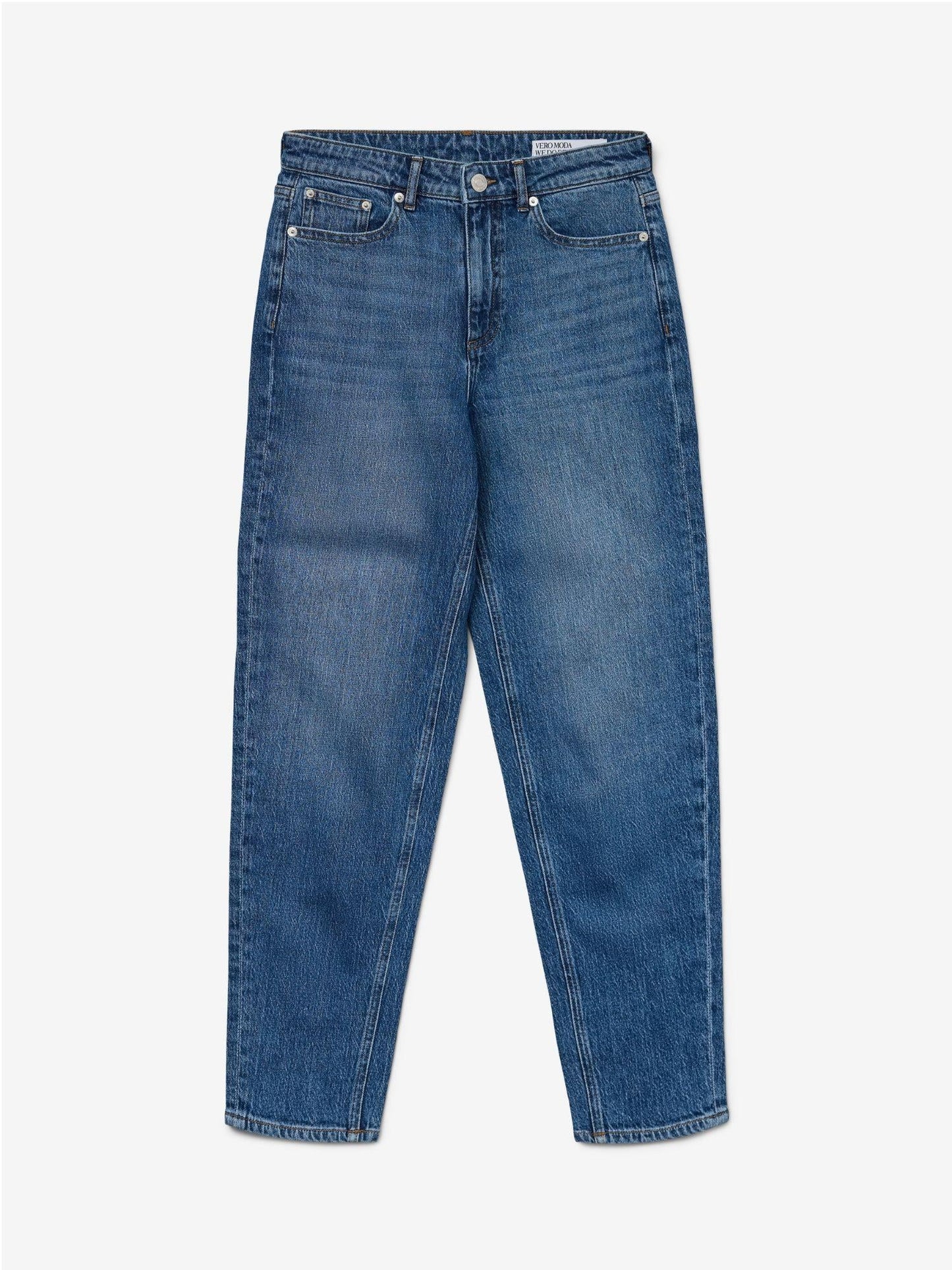 Vero Moda Jeans Donna Tessa A Vita Alta Mom Fit Medium Blue Denim
