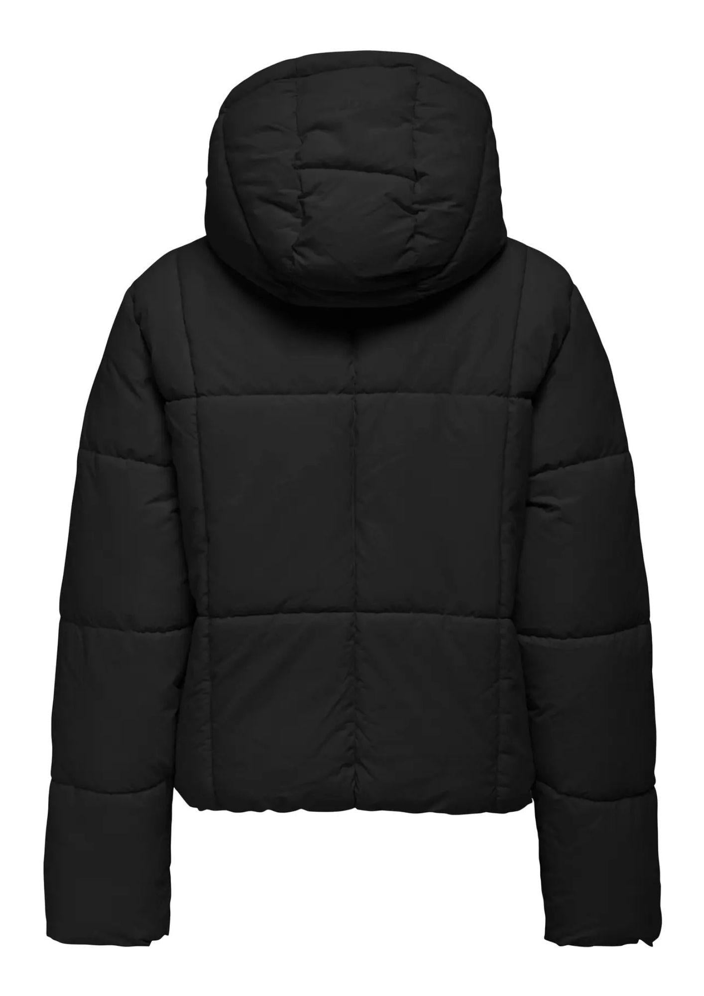 Jacqueline De Yong Giacca Invernale Donna Wonder Nera