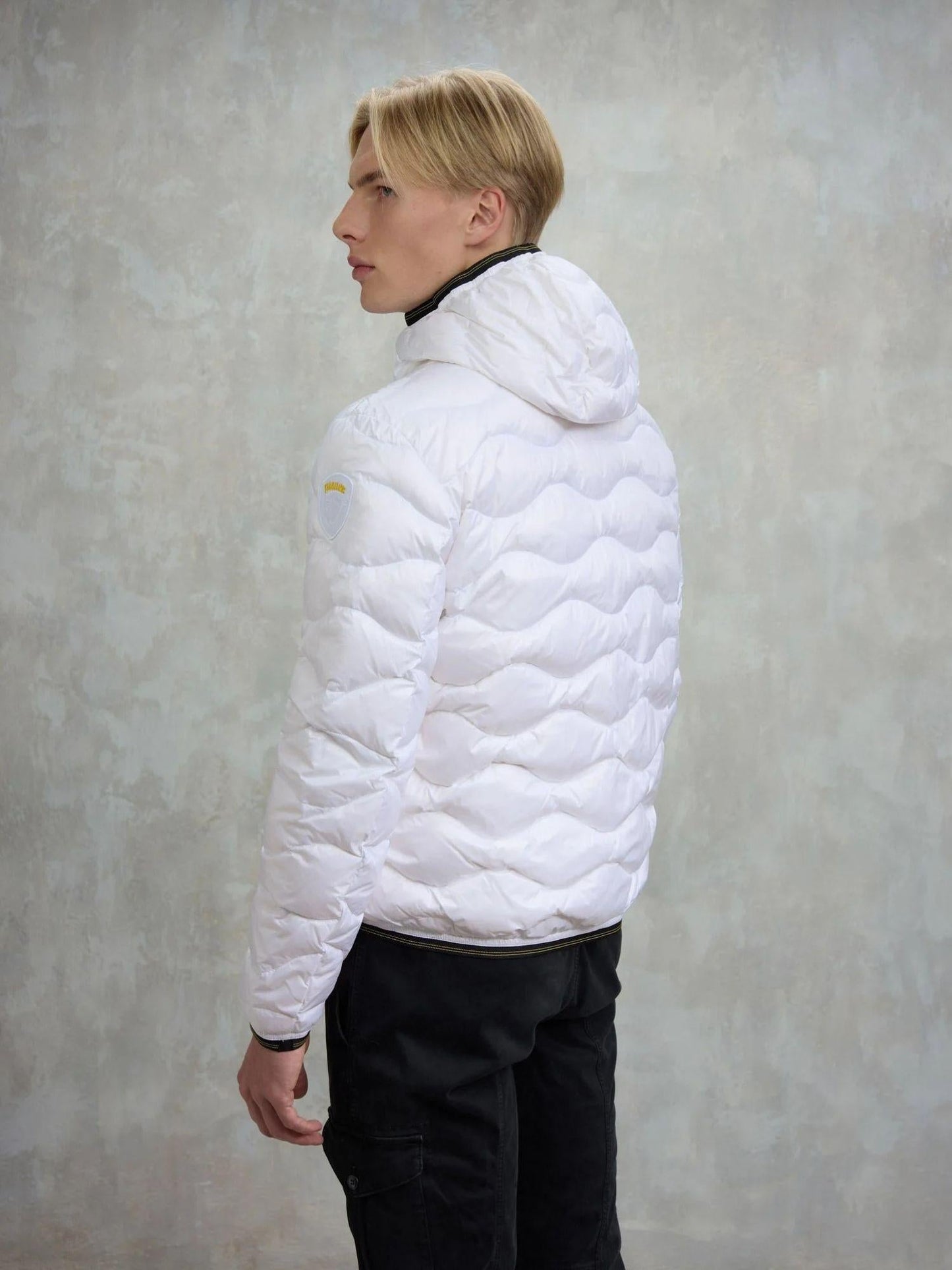 Blauer Piumino Uomo Wave Bianco