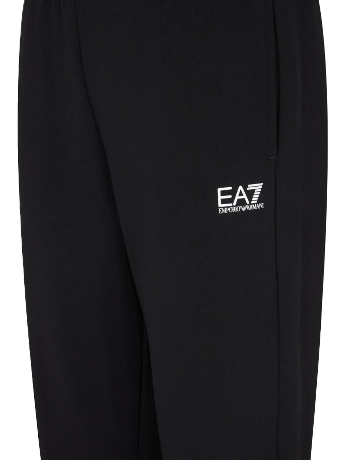 EA7 Emporio Armani Tuta Uomo con cappuccio e zip Verde Nero