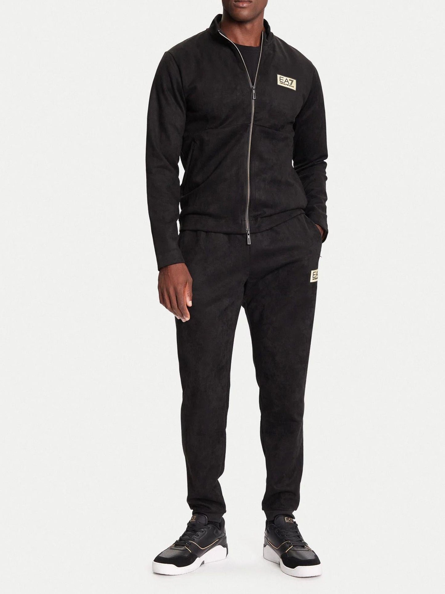 EA7 Emporio Armani Pantaloni Uomo di Tuta Nero