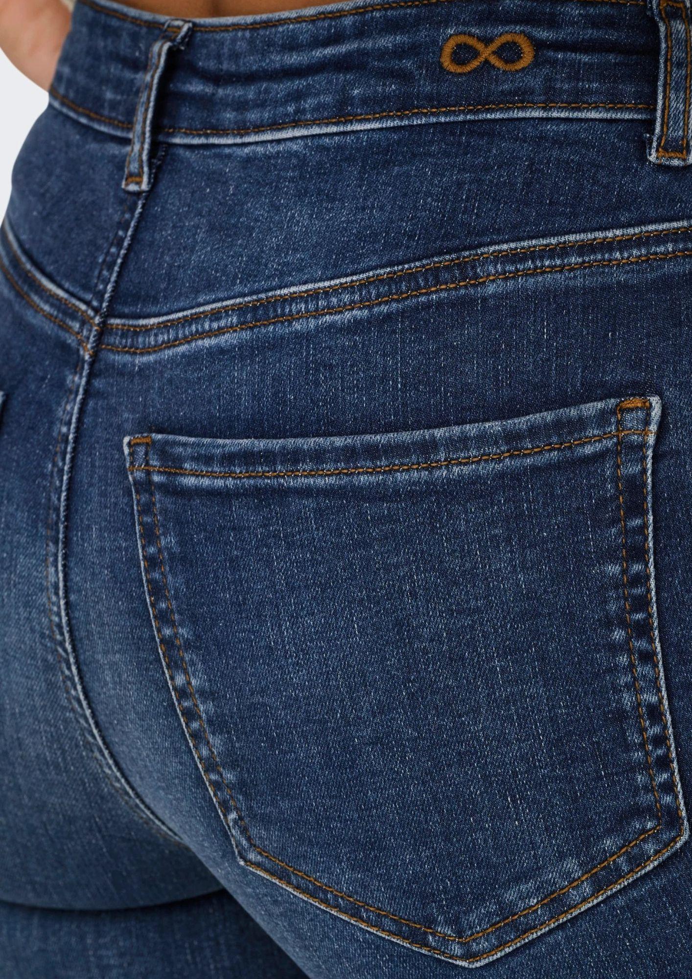 Jacqueline De Yong Jeans Donna Fina Blu scuro