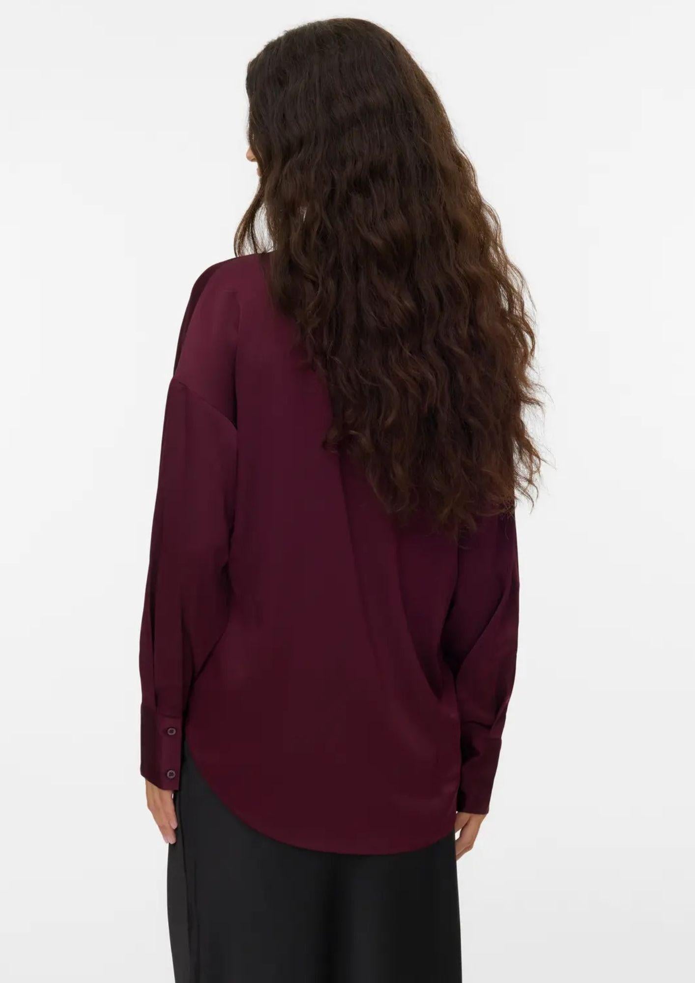 Vero Moda Camicia Donna Livia Bordeaux