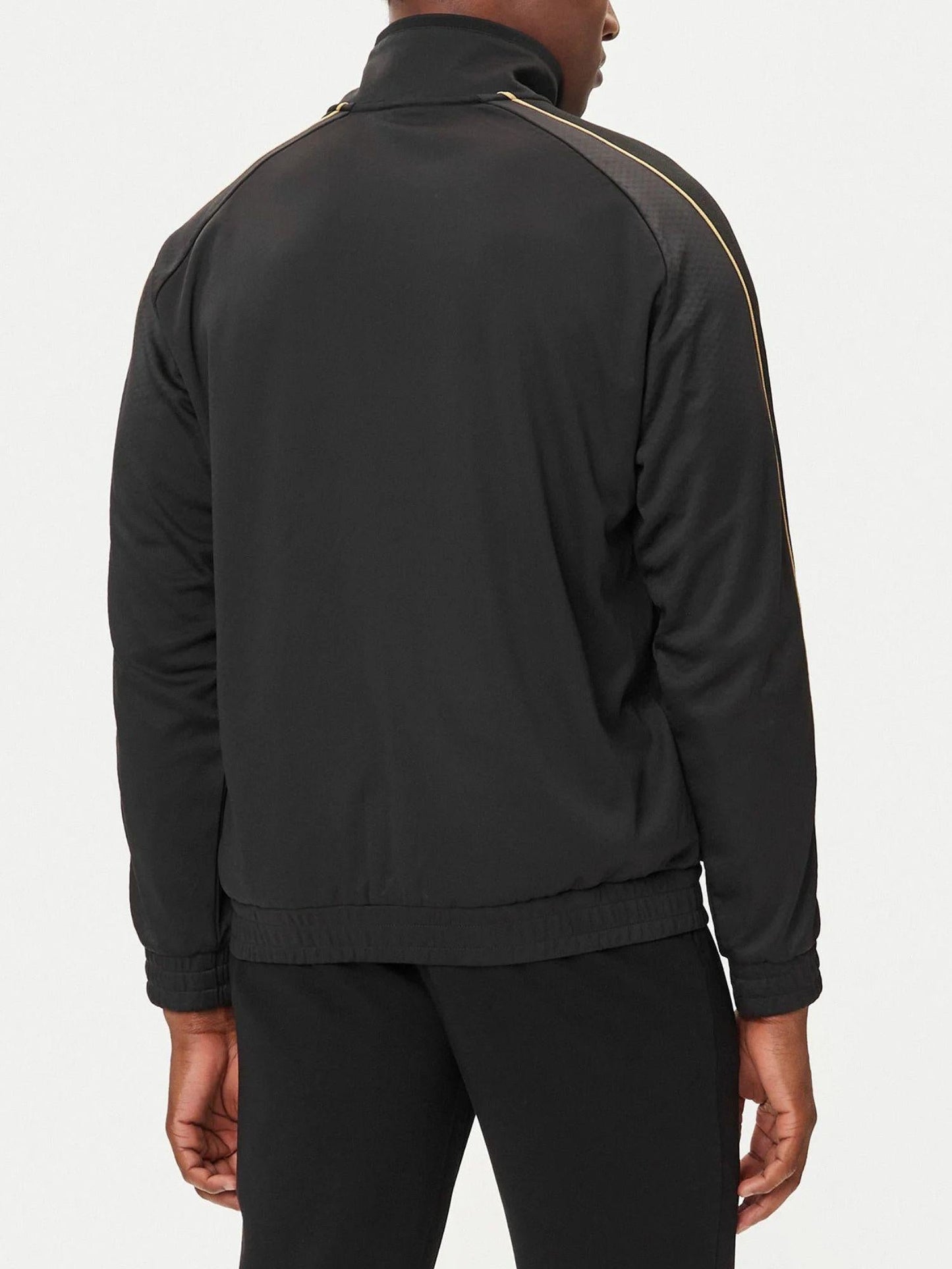 EA7 Emporio Armani Felpa Uomo full zip Nero