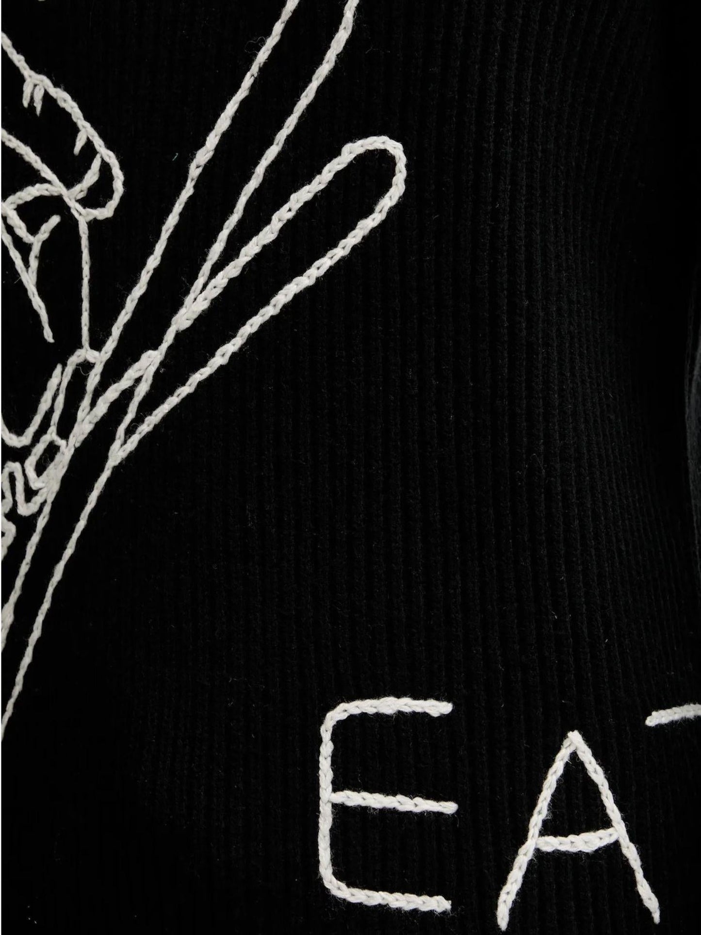 EA7 Emporio Armani Maglione Uomo Dolcevita Nero Regular Fit