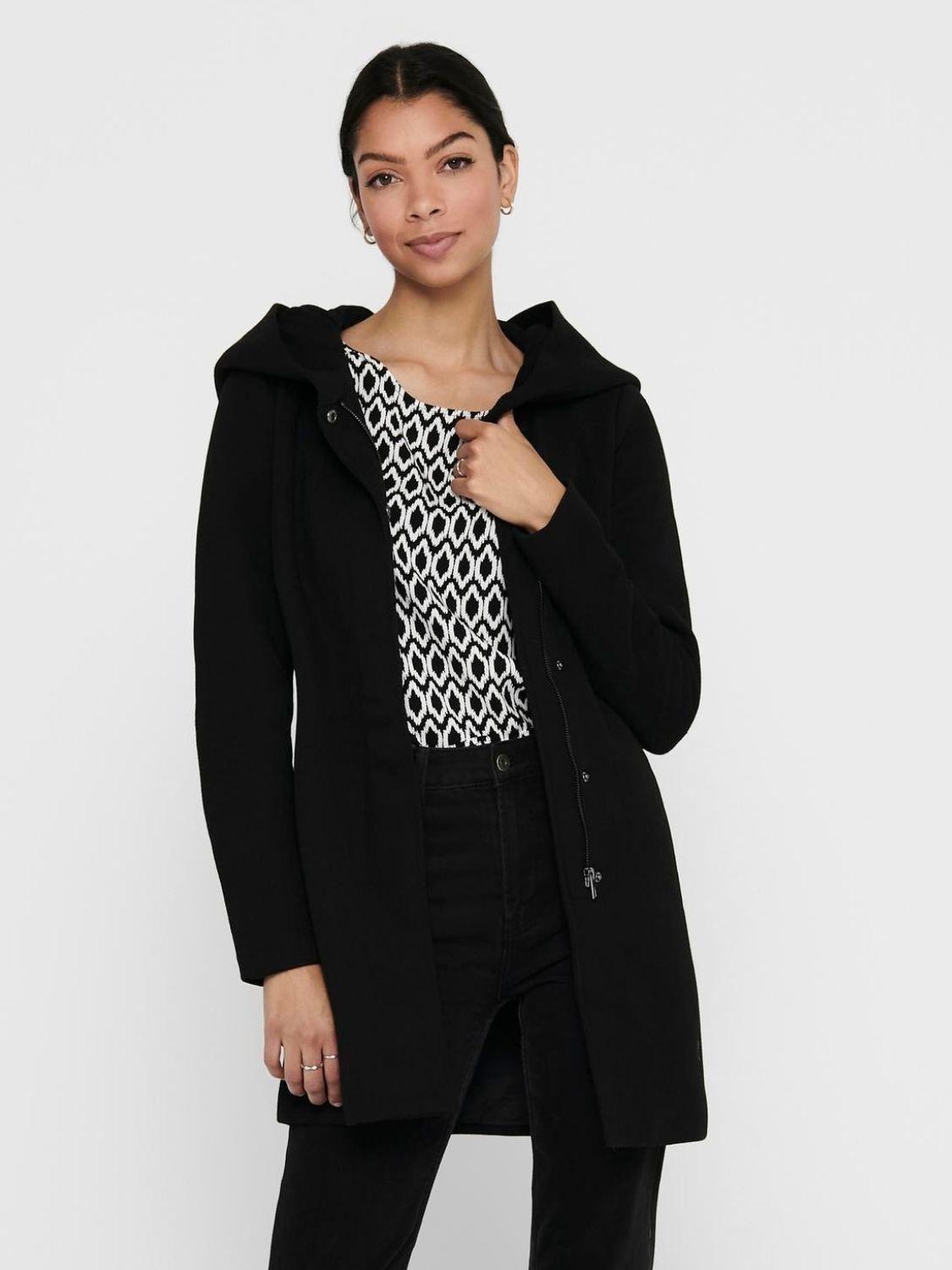 Only Cappotto Donna Sedona Nero