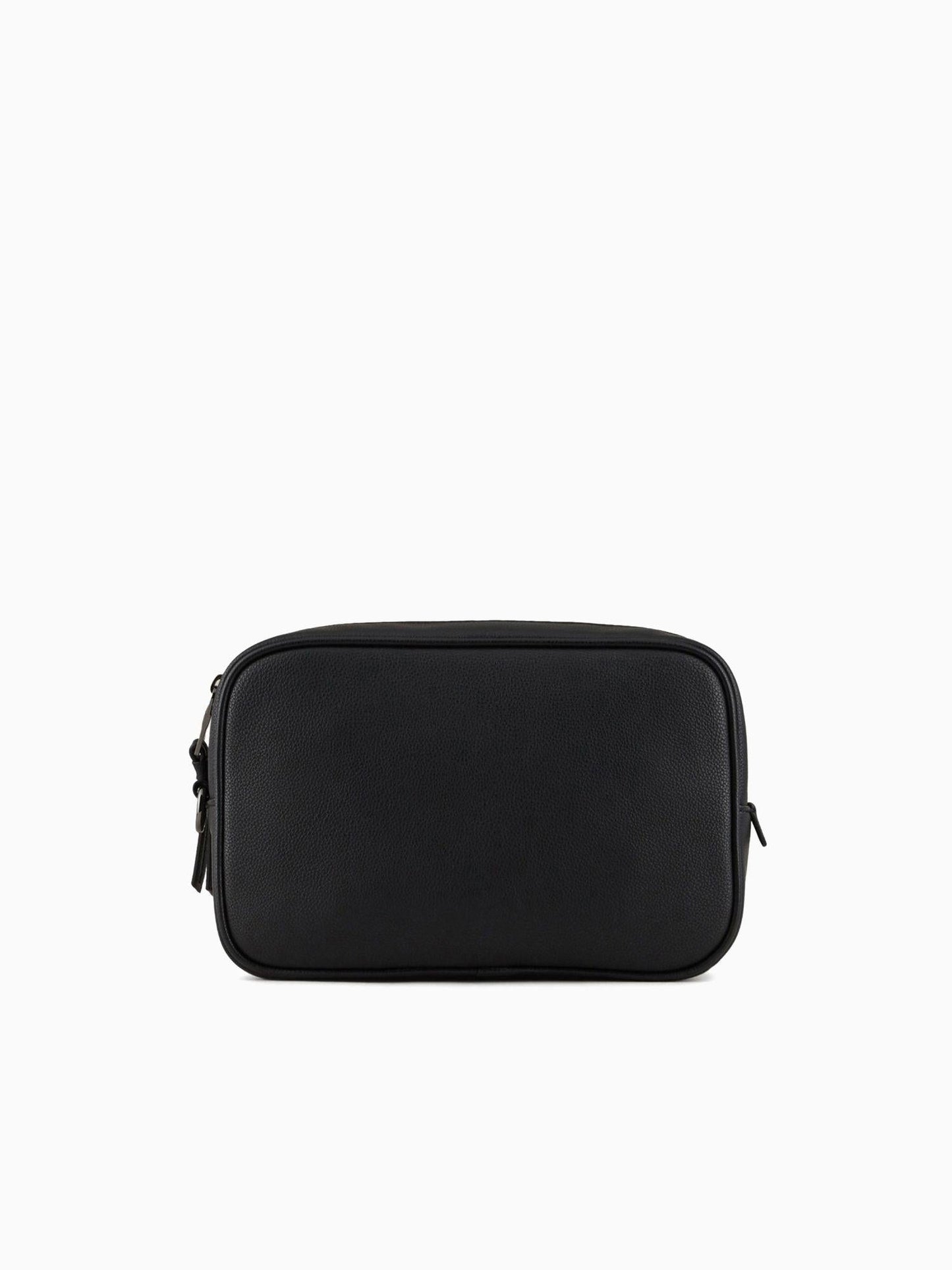 Armani Exchange Beauty Case Uomo Con Laccio Esterno Nero