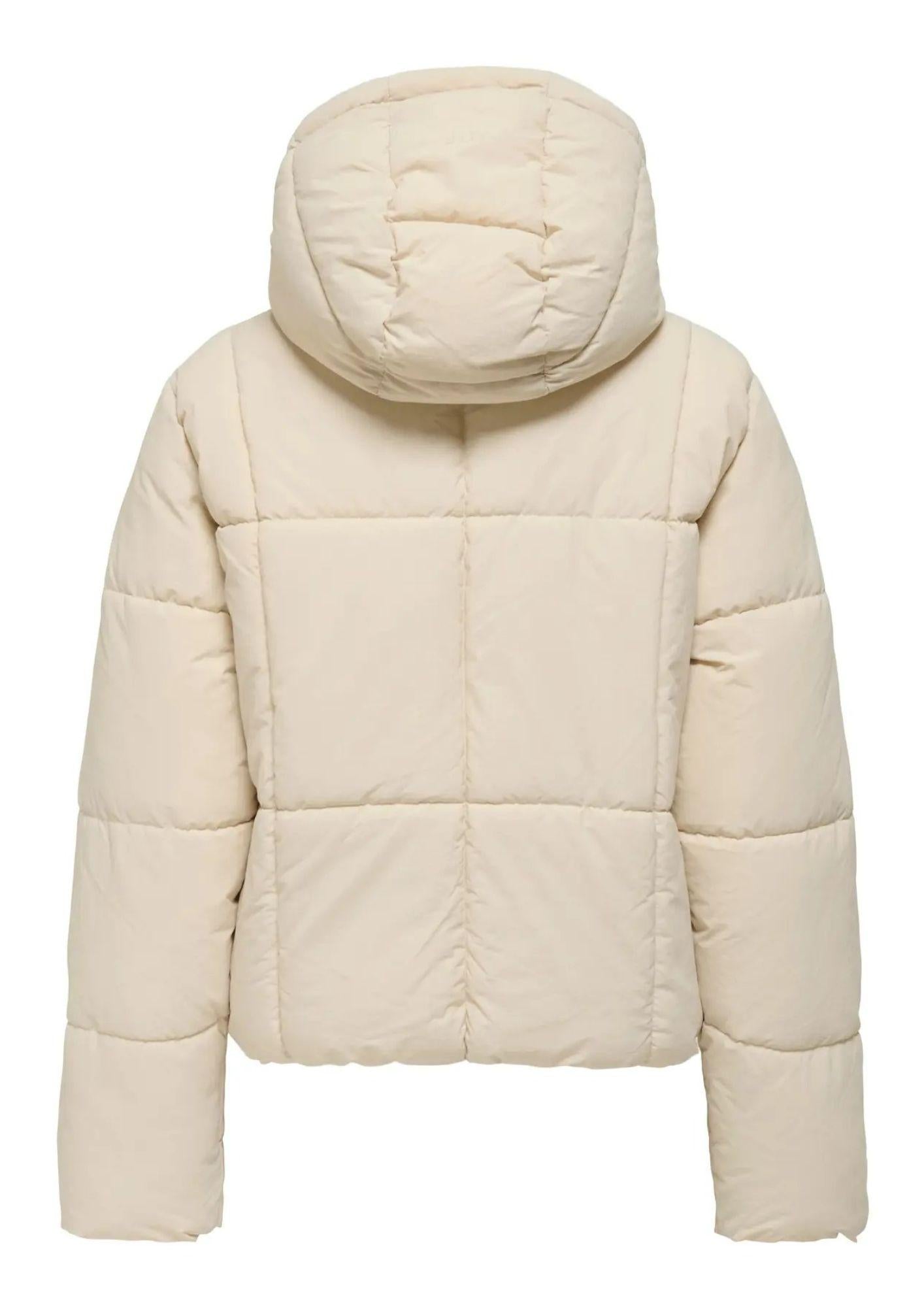 Jacqueline De Yong Giacca Invernale Donna Wonder Crema