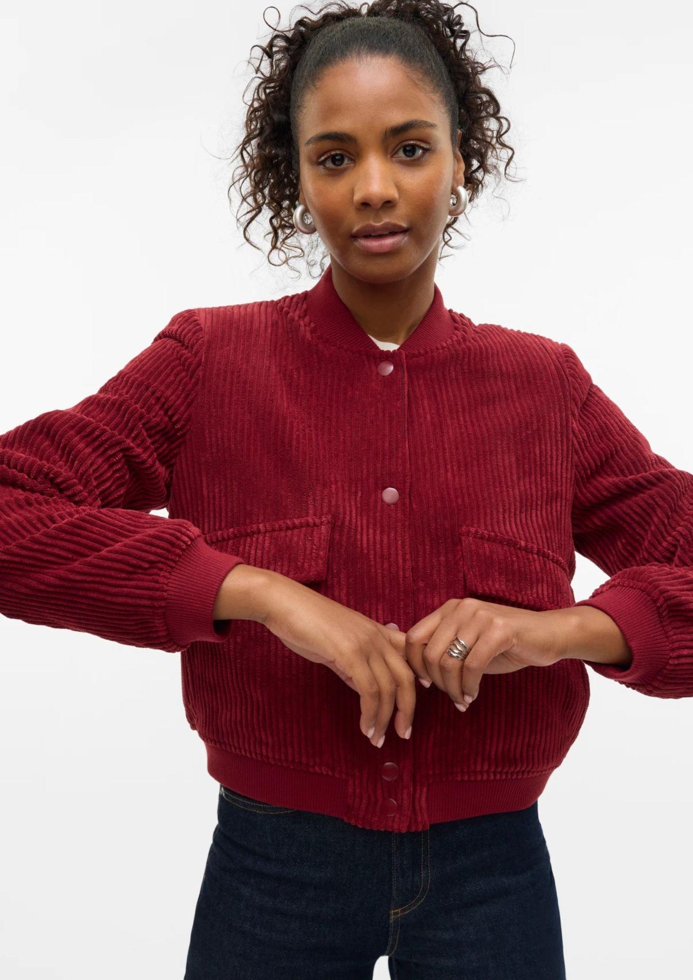 Vero Moda Giacca Donna Rainie Rossa