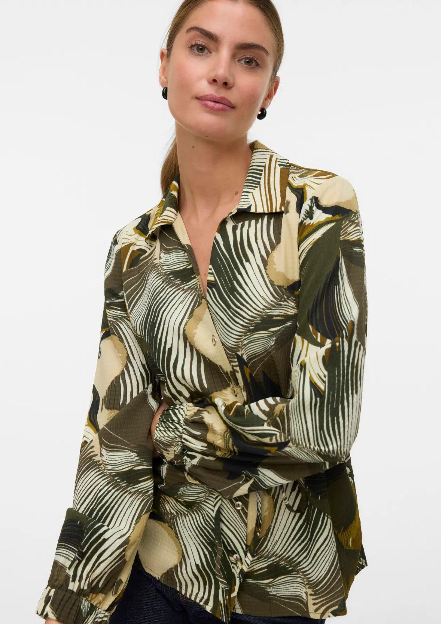 Vero Moda Camicia Donna Ruby Verde